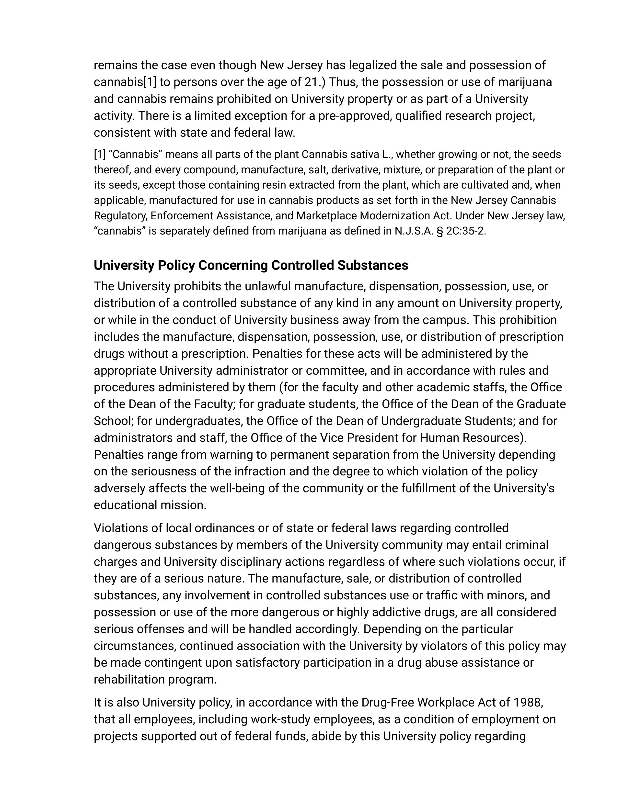 Princeton University Rights, Rules, Responsibilities Handbook — page 28