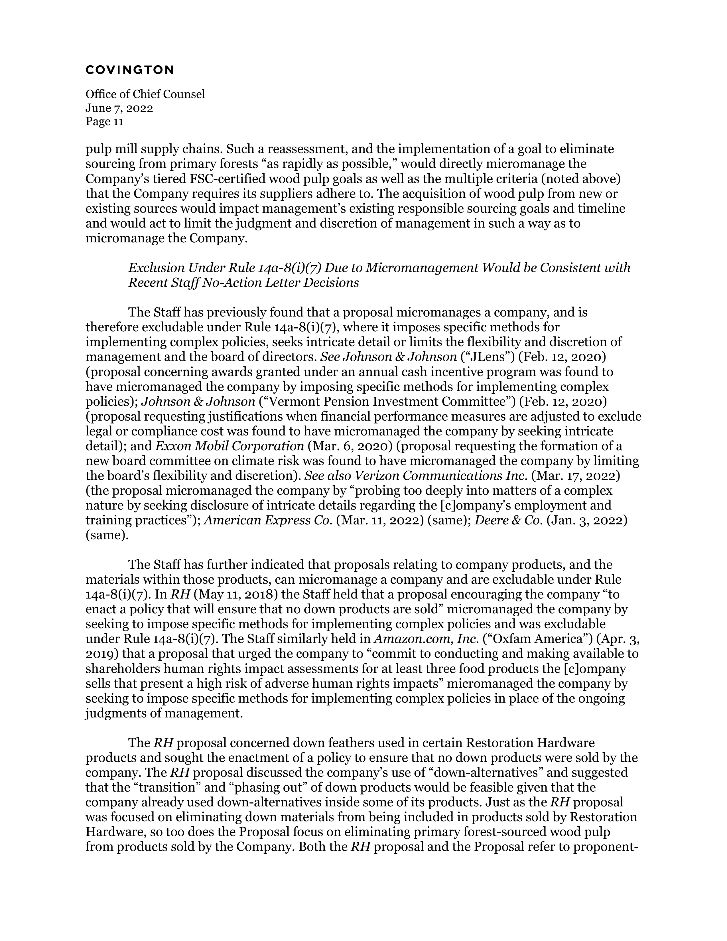 Procter and Gamble Proposal  — page 12