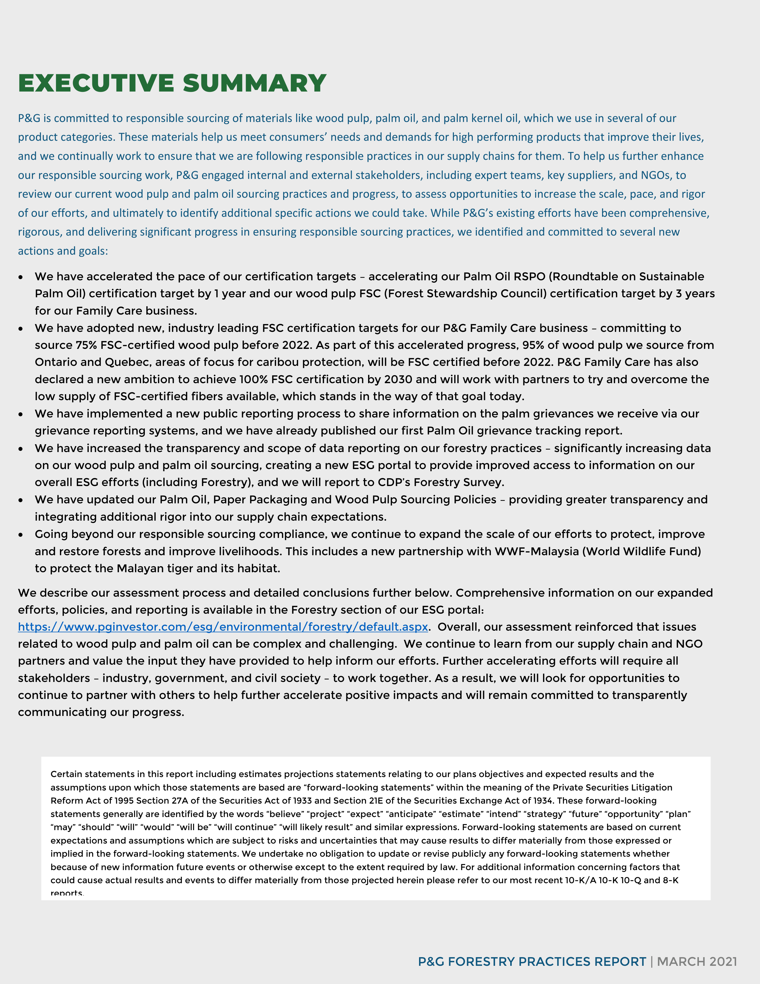 Procter and Gamble Proposal  — page 28