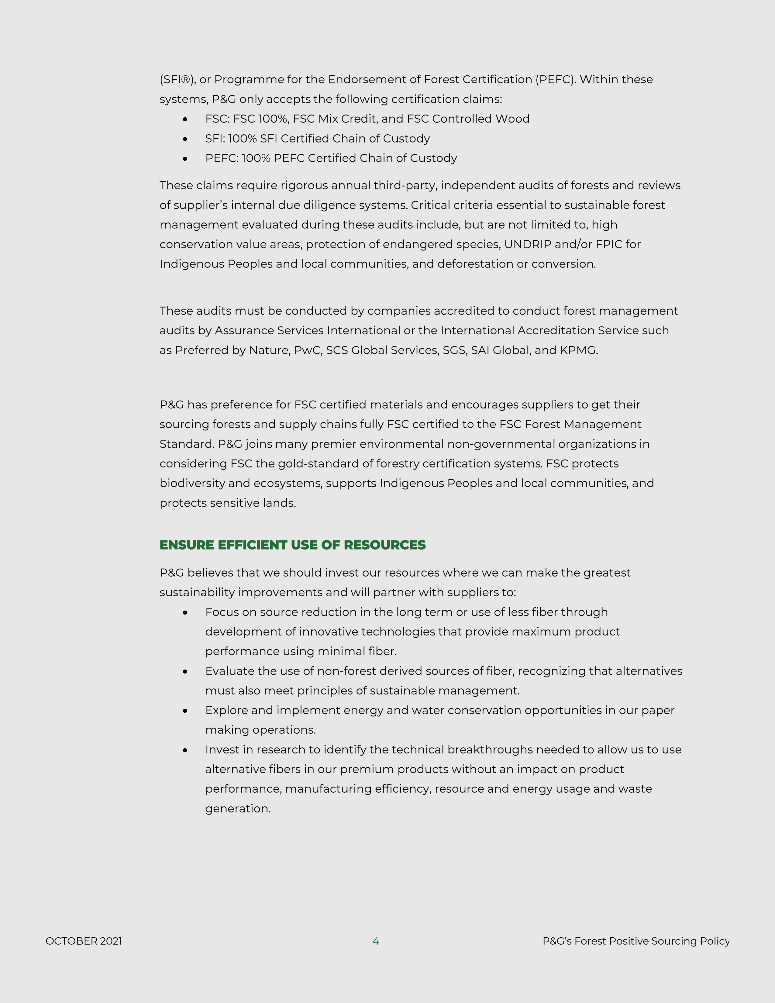 Procter and Gamble Proposal  — page 41