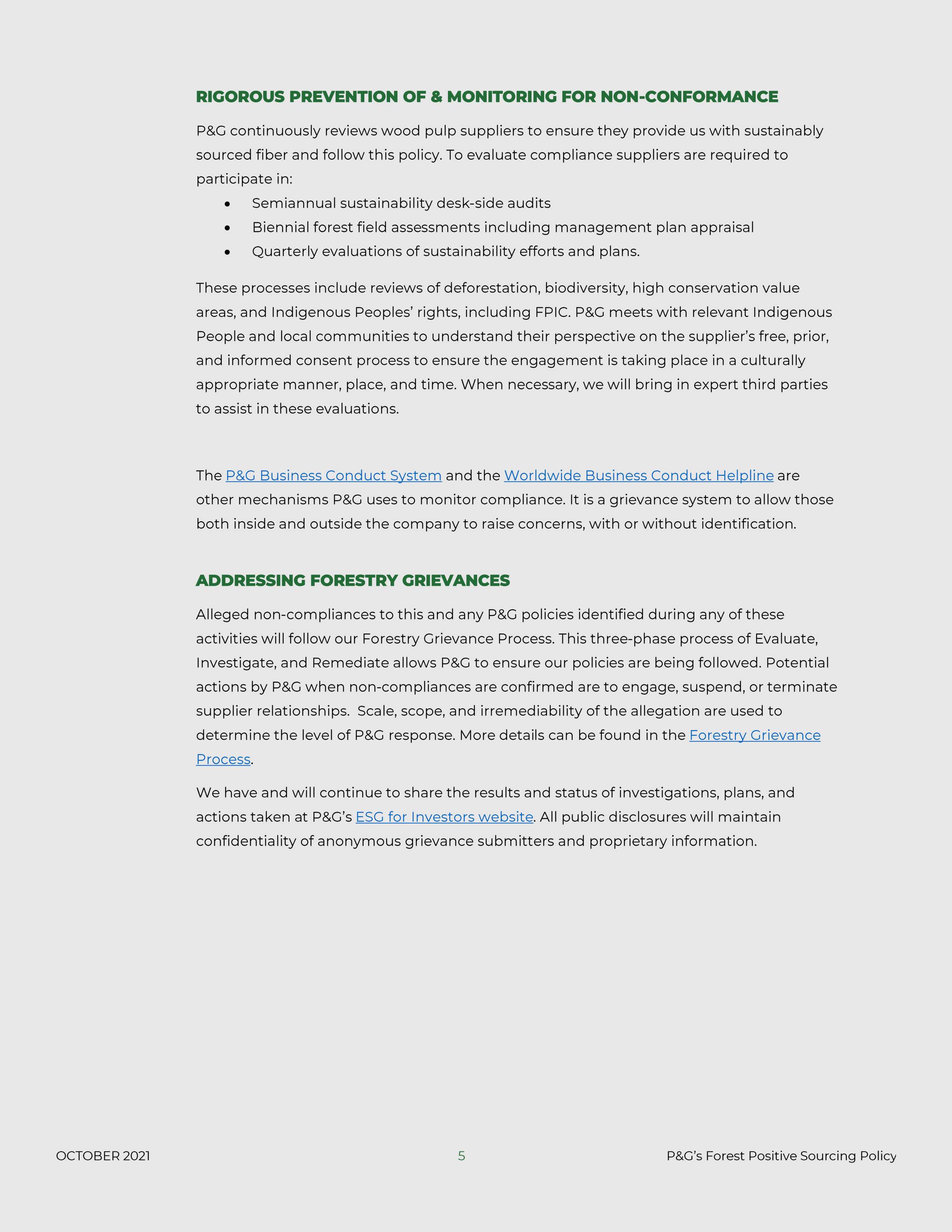 Procter and Gamble Proposal  — page 42