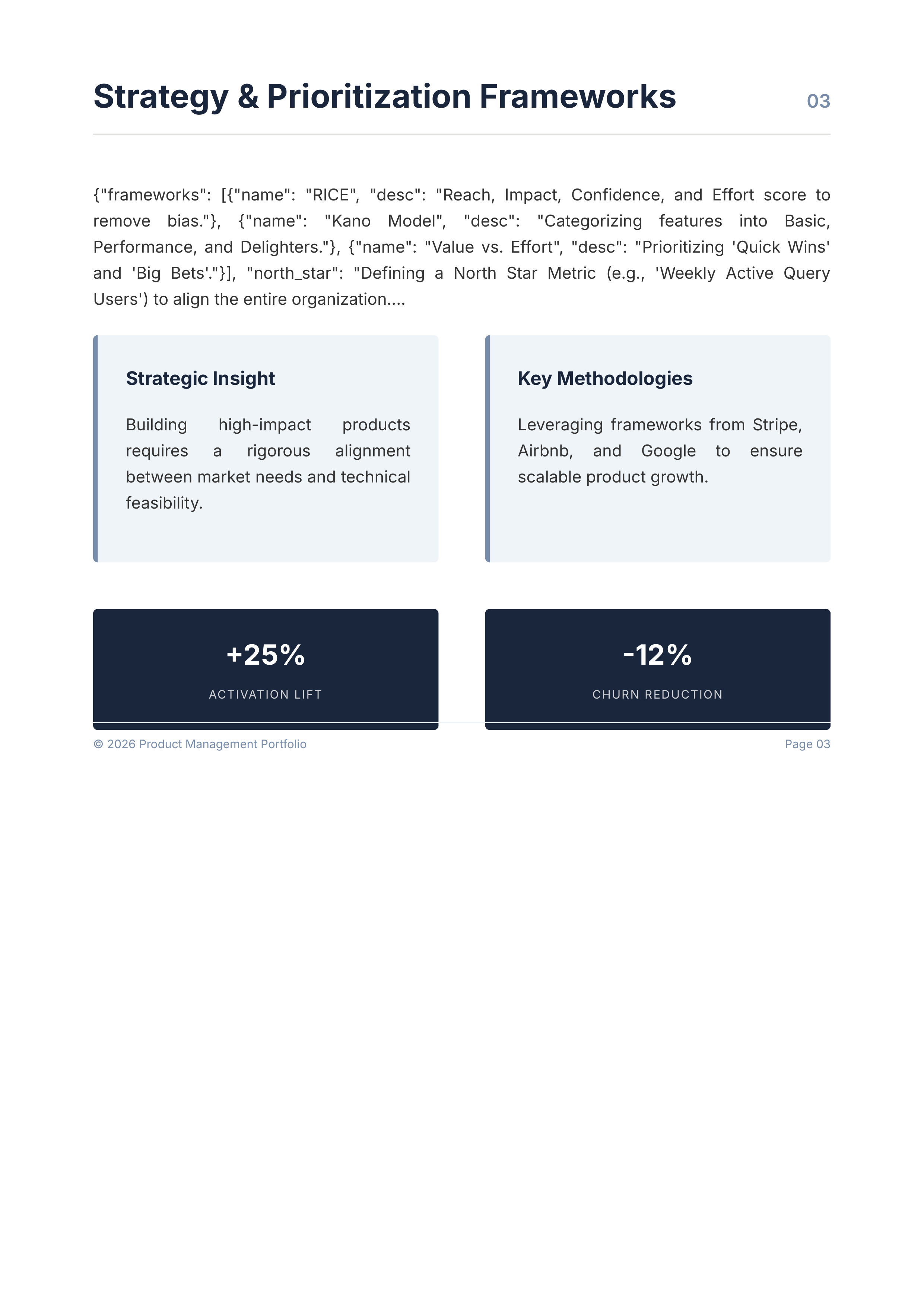 Product Managers Metrics-Driven Launch Case Portfolio — page 4