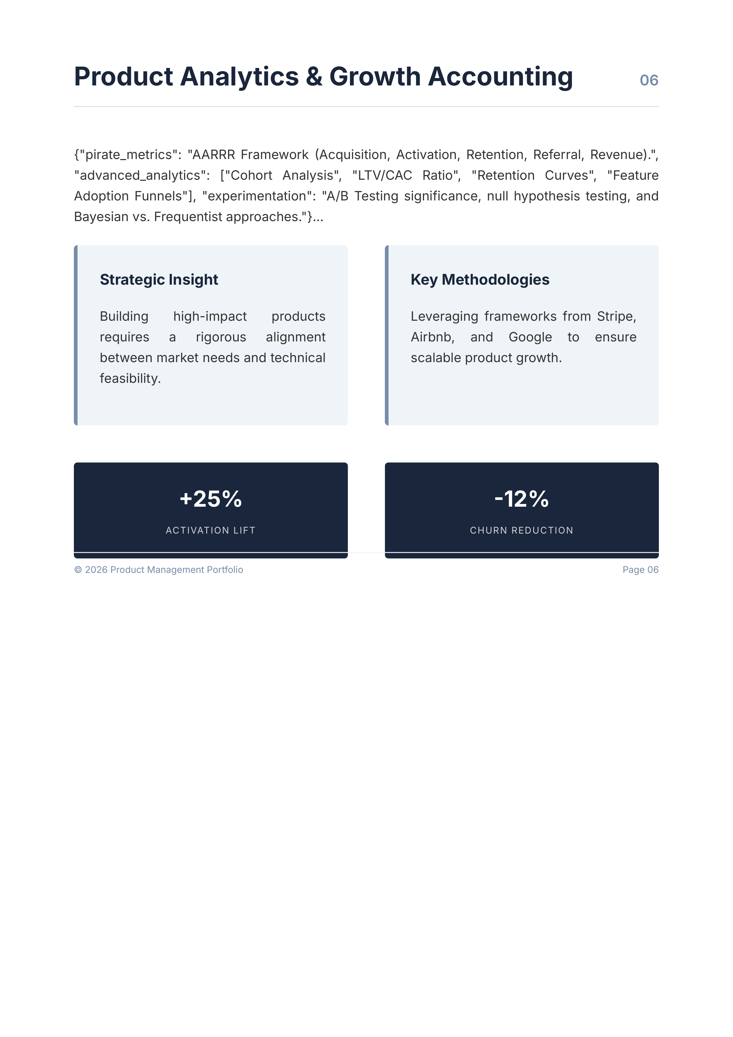 Product Managers Metrics-Driven Launch Case Portfolio — page 7