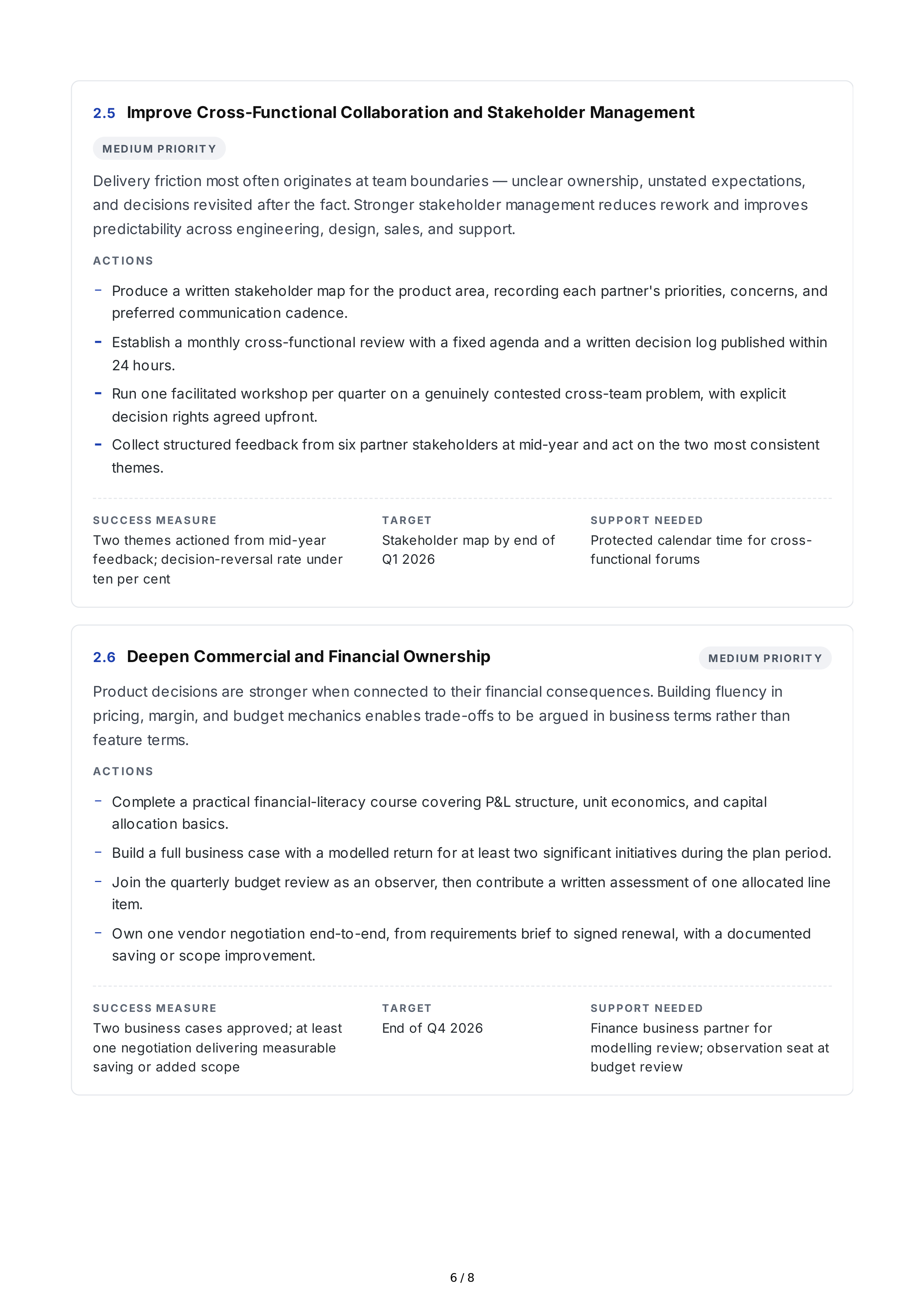 Professional Competency Goals – AI Professional Goals Generator ...