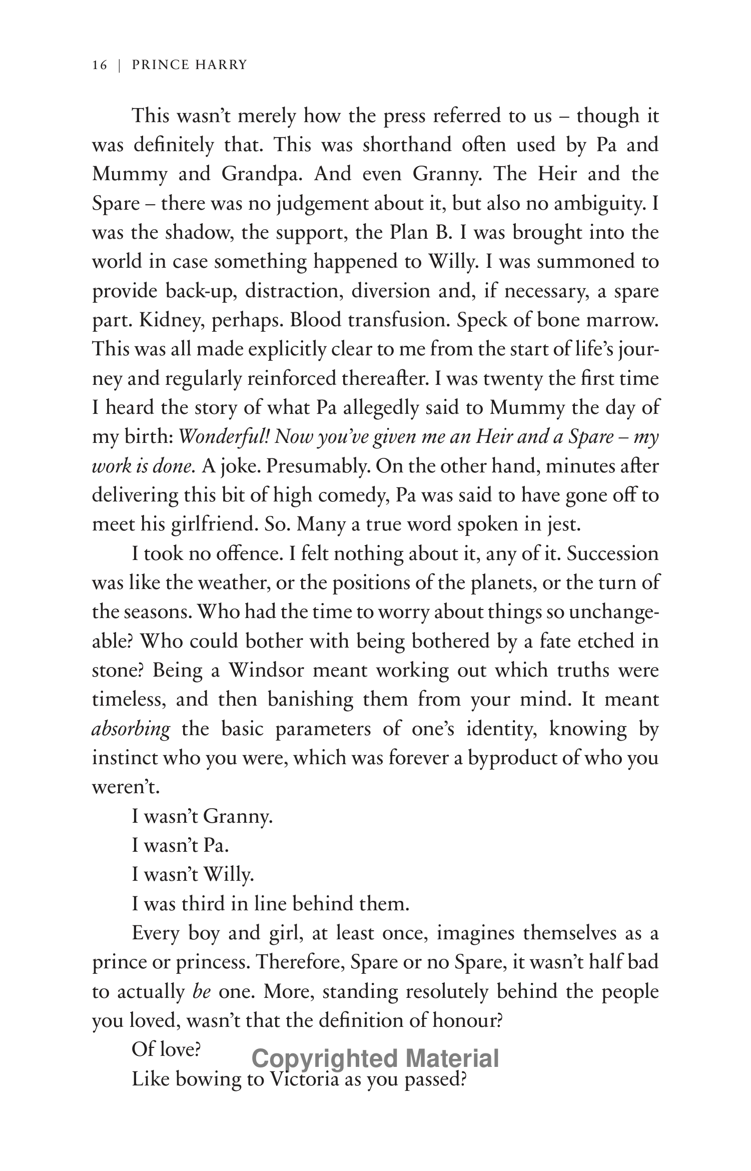 Professional Ghostwriters Prince Harry, Duke of Sussex Biography — page 27