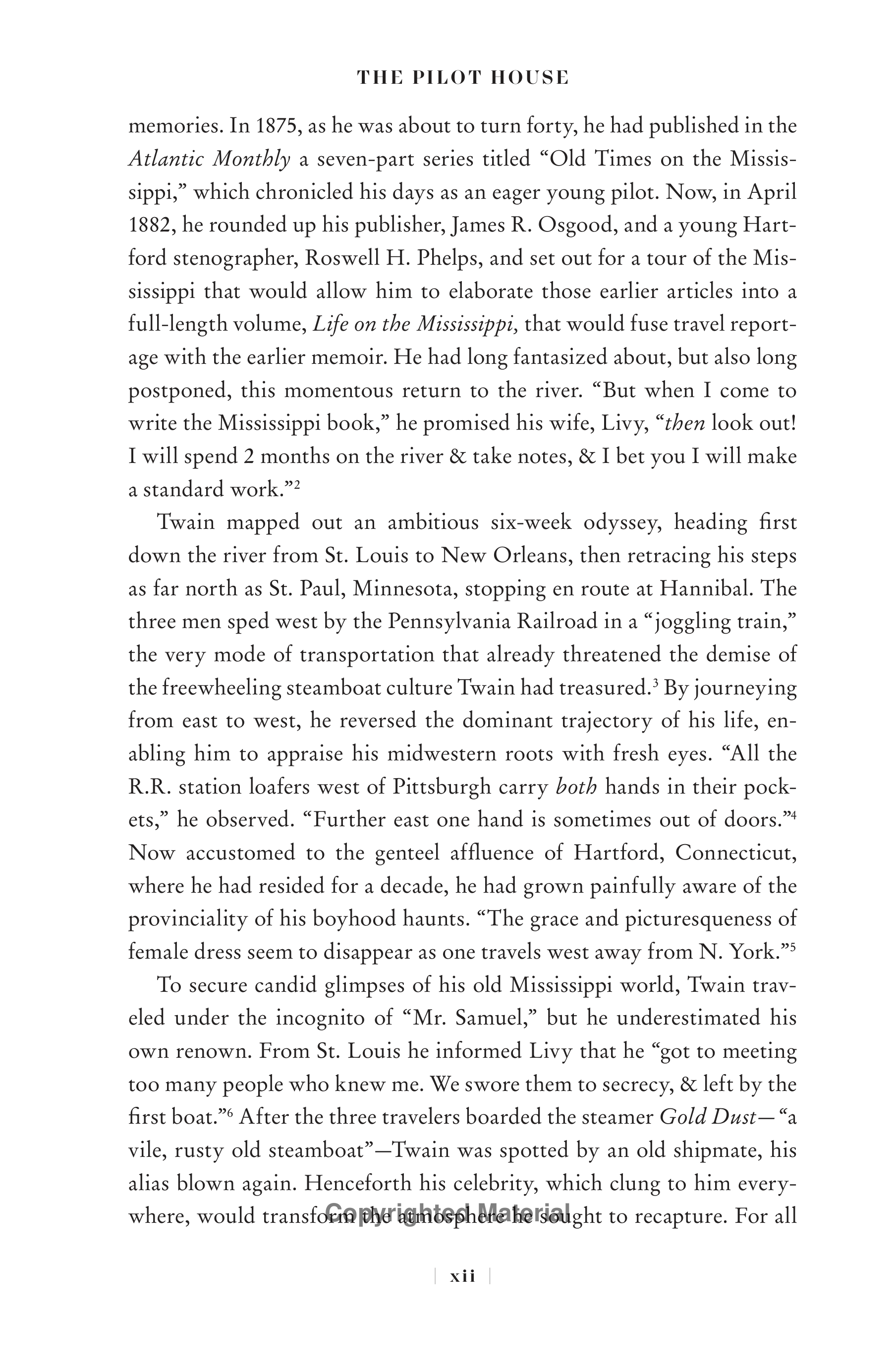 Professional Historians Mark Twain Biography by Ron Chernow — page 13