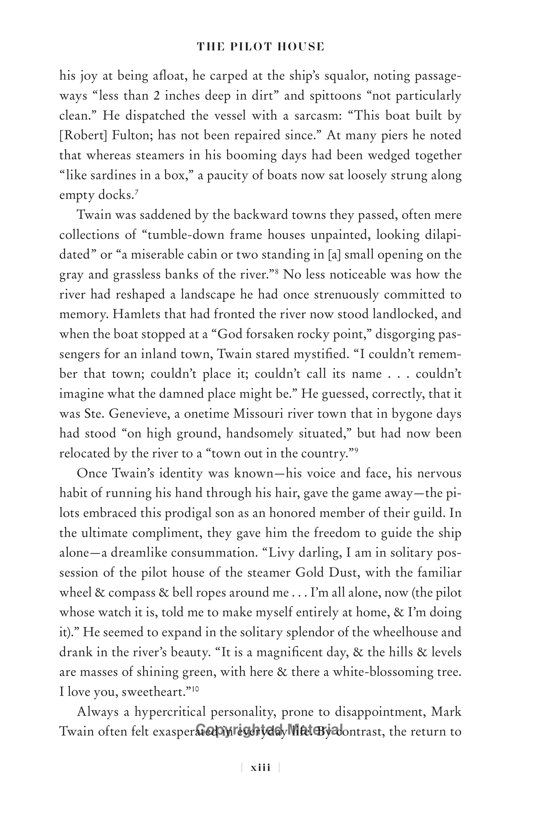 Professional Historians Mark Twain Biography by Ron Chernow — page 14