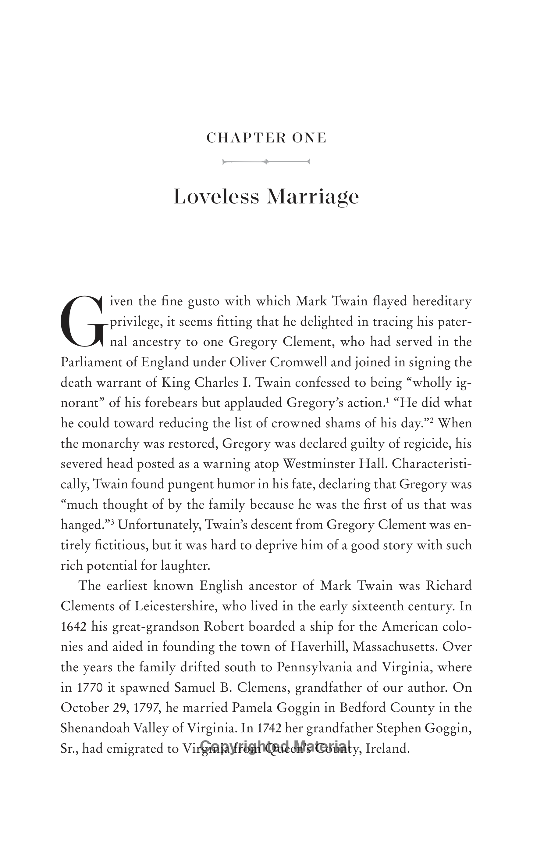 Professional Historians Mark Twain Biography by Ron Chernow — page 24