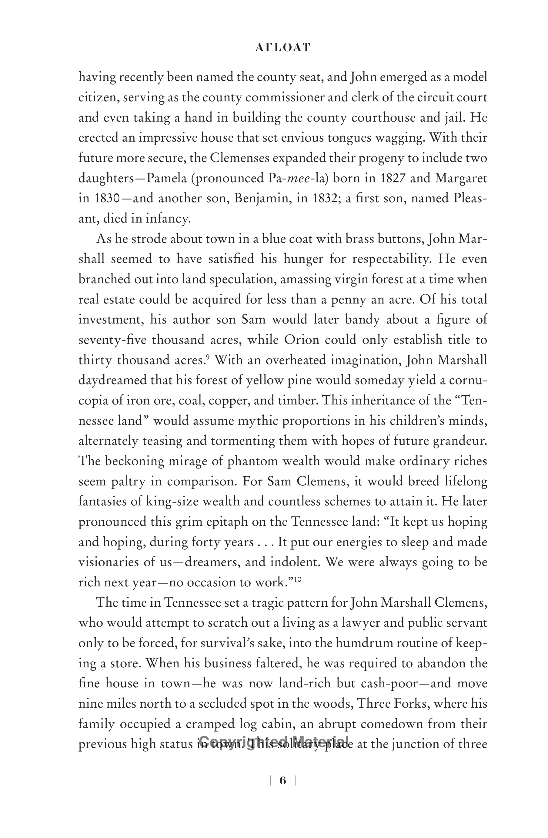 Professional Historians Mark Twain Biography by Ron Chernow — page 27