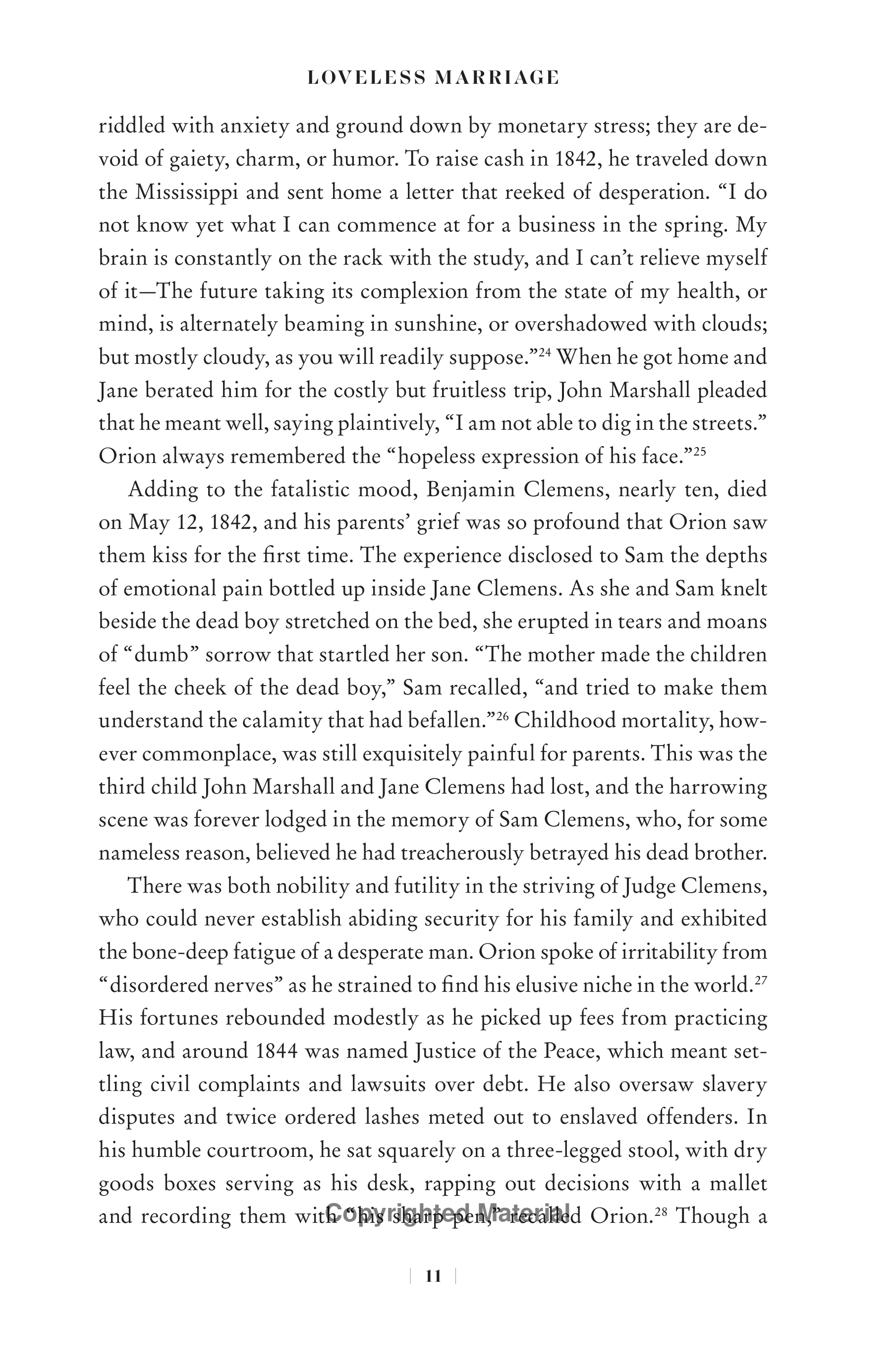 Professional Historians Mark Twain Biography by Ron Chernow — page 32