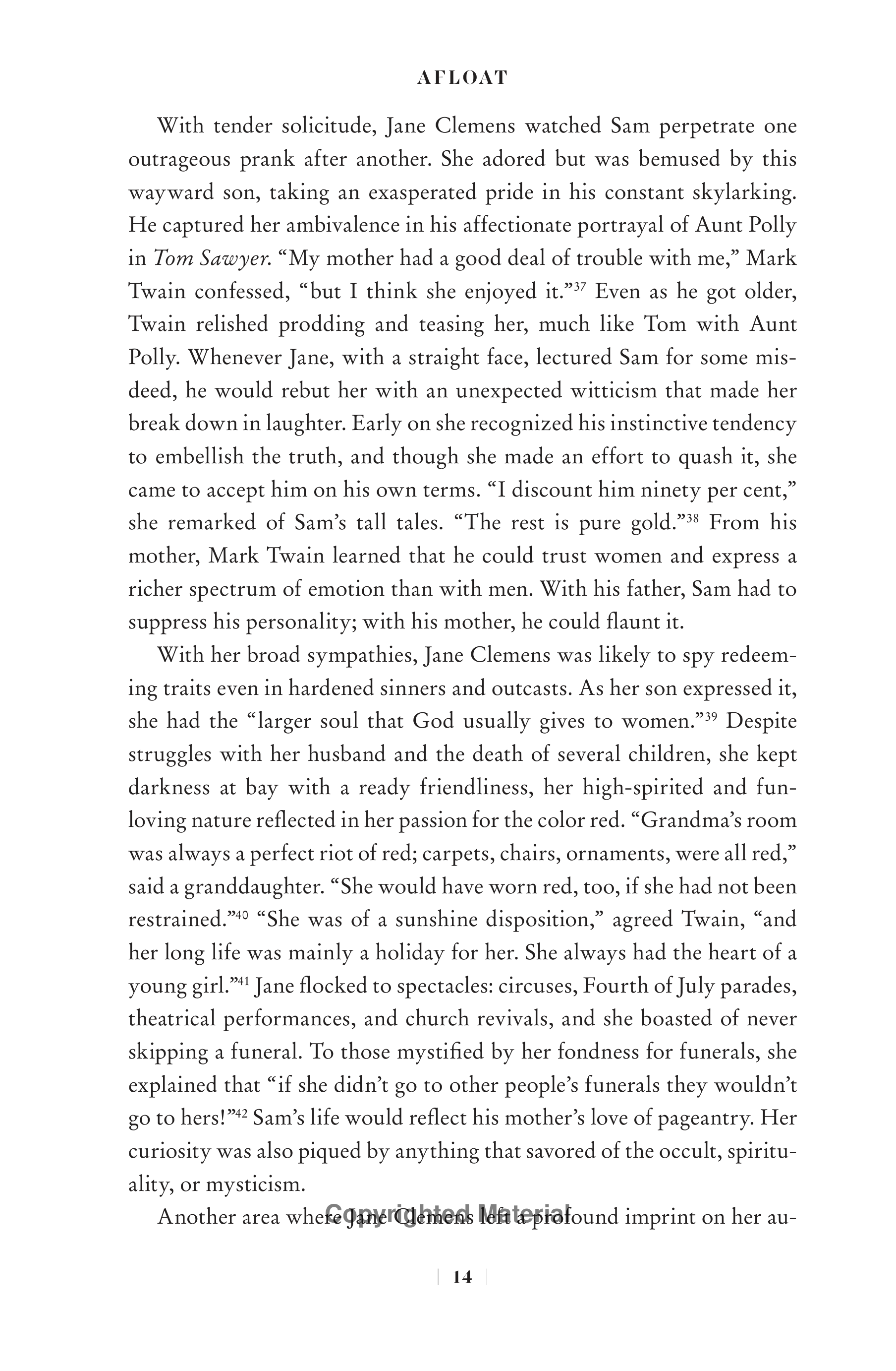 Professional Historians Mark Twain Biography by Ron Chernow — page 35