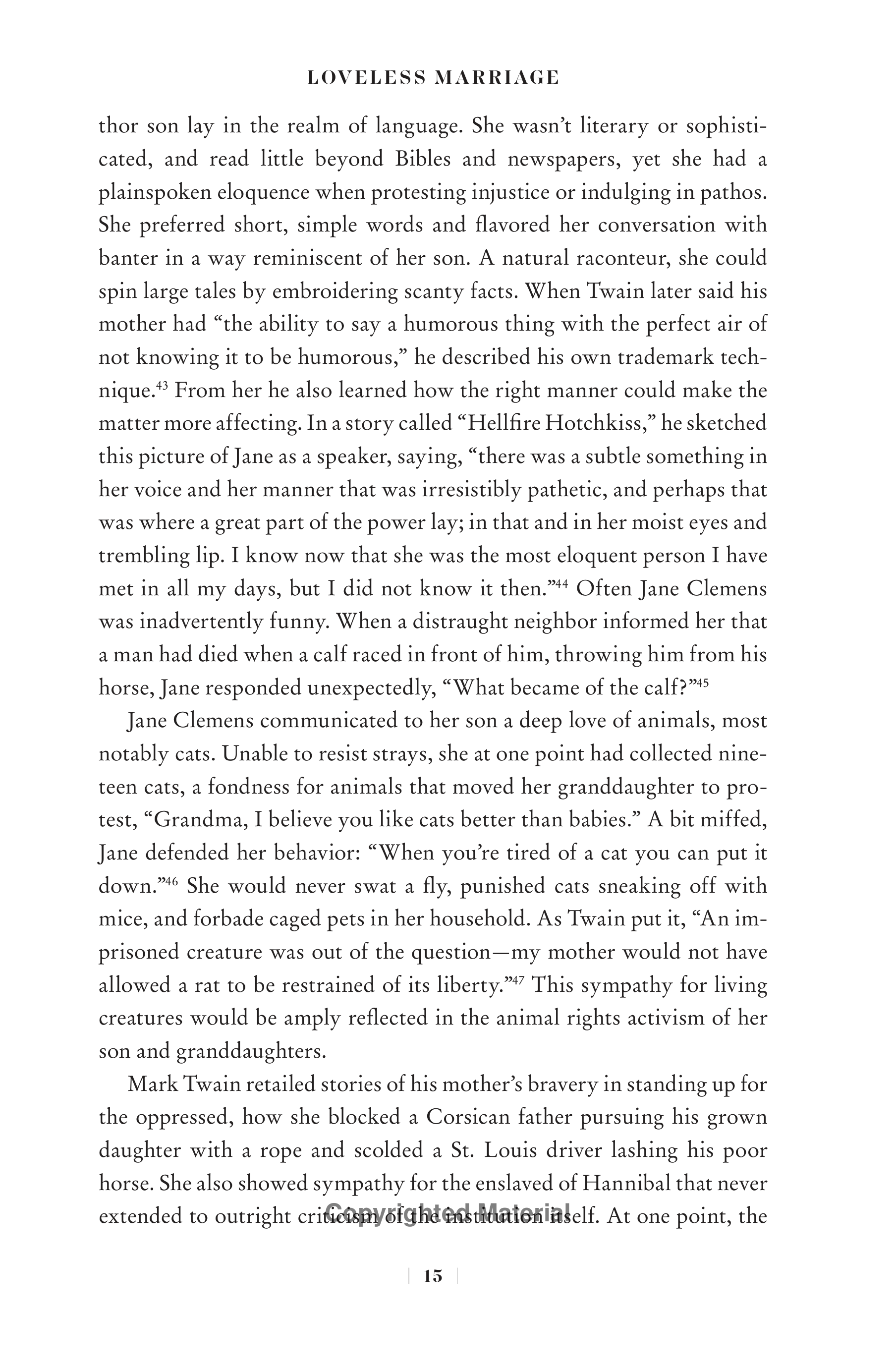 Professional Historians Mark Twain Biography by Ron Chernow — page 36