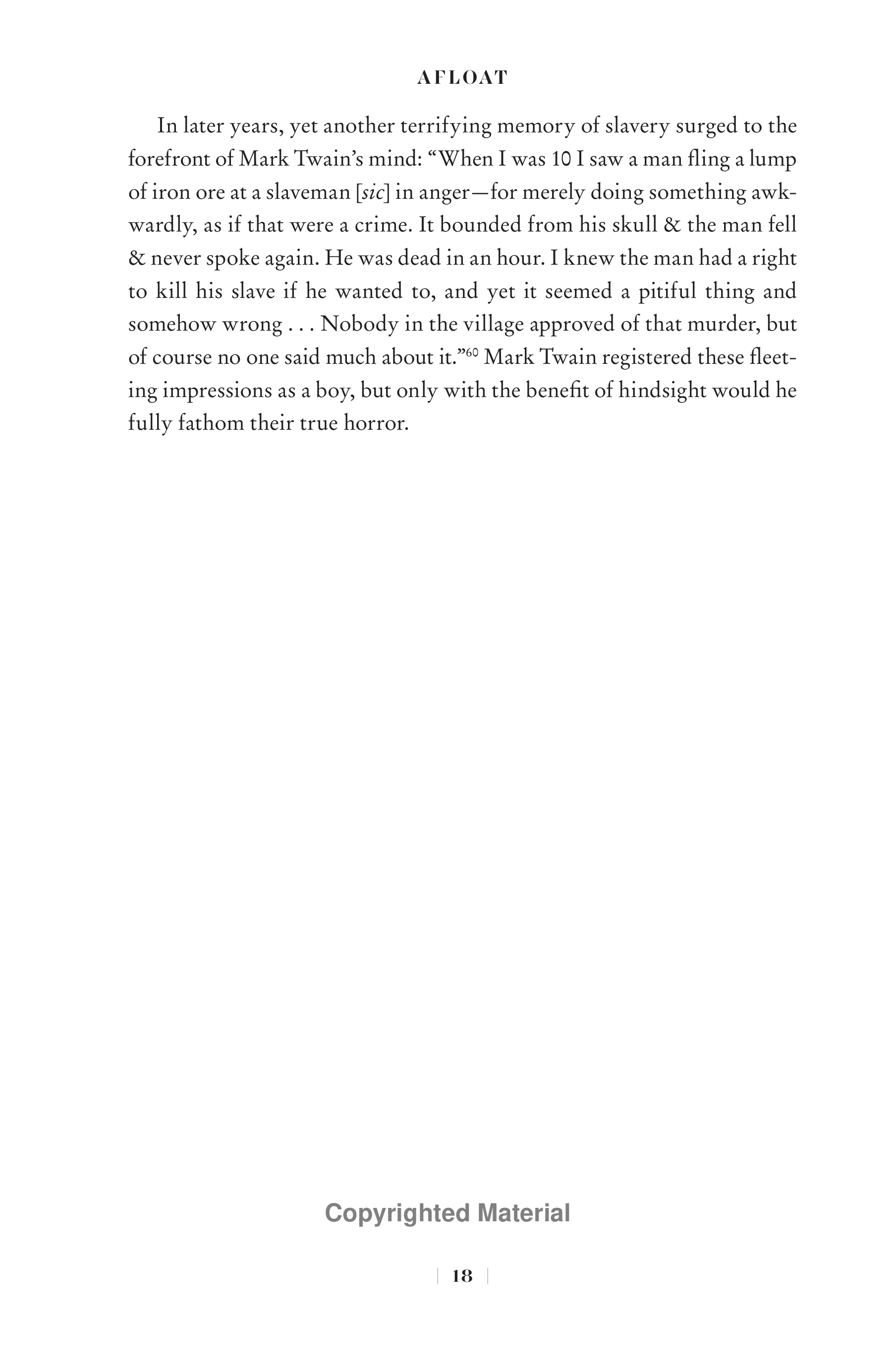 Professional Historians Mark Twain Biography by Ron Chernow — page 39