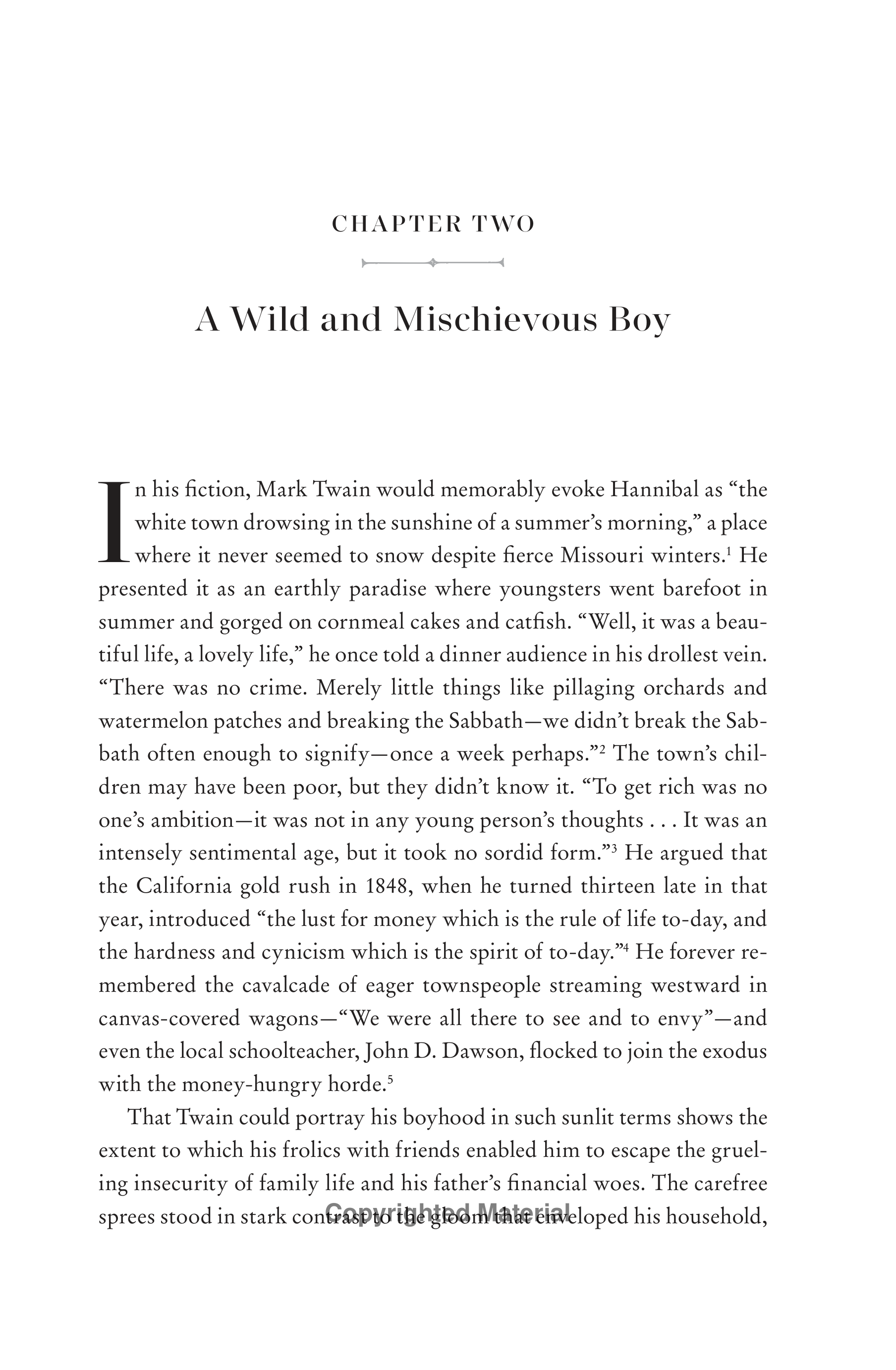 Professional Historians Mark Twain Biography by Ron Chernow — page 40
