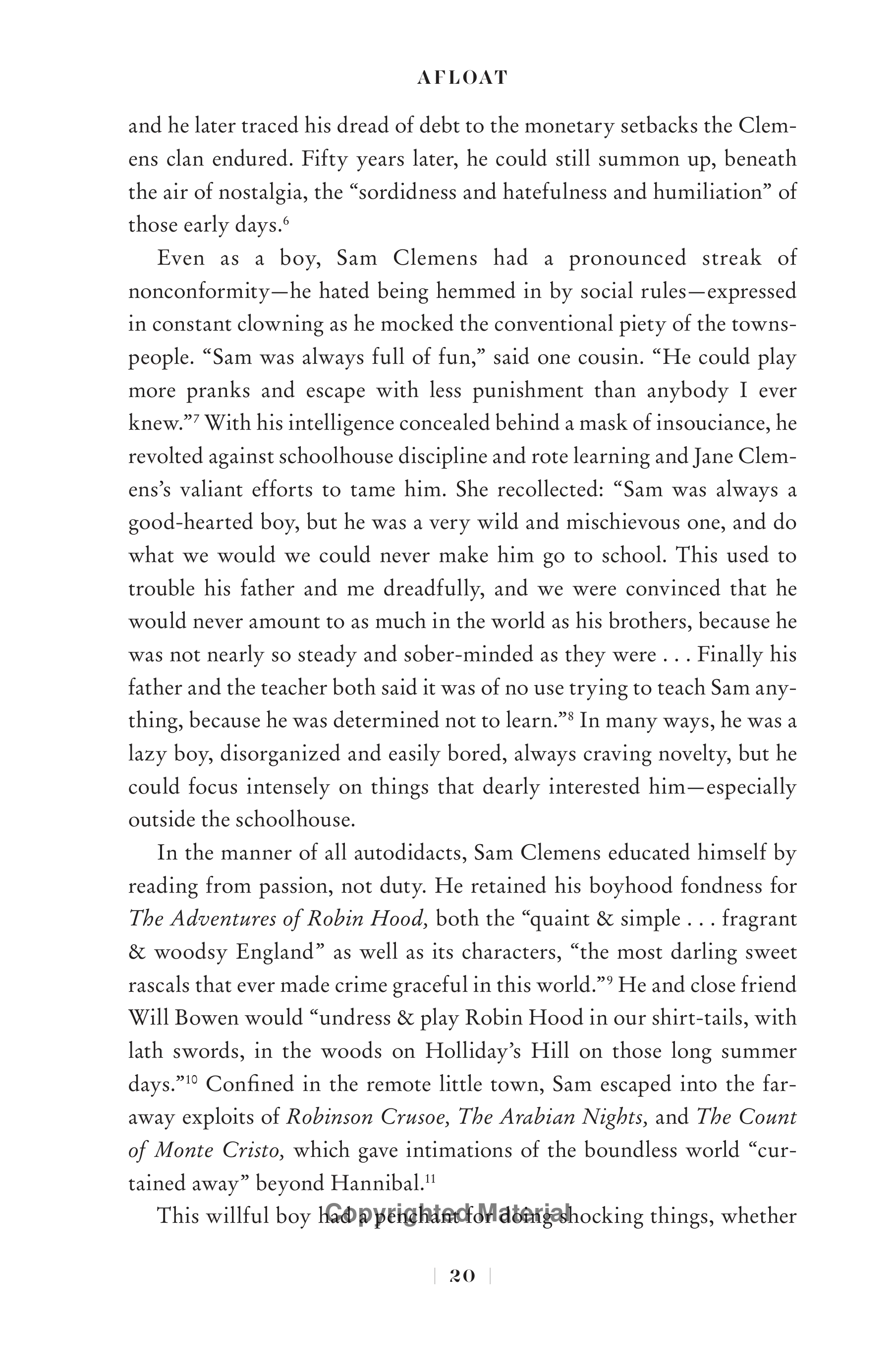 Professional Historians Mark Twain Biography by Ron Chernow — page 41