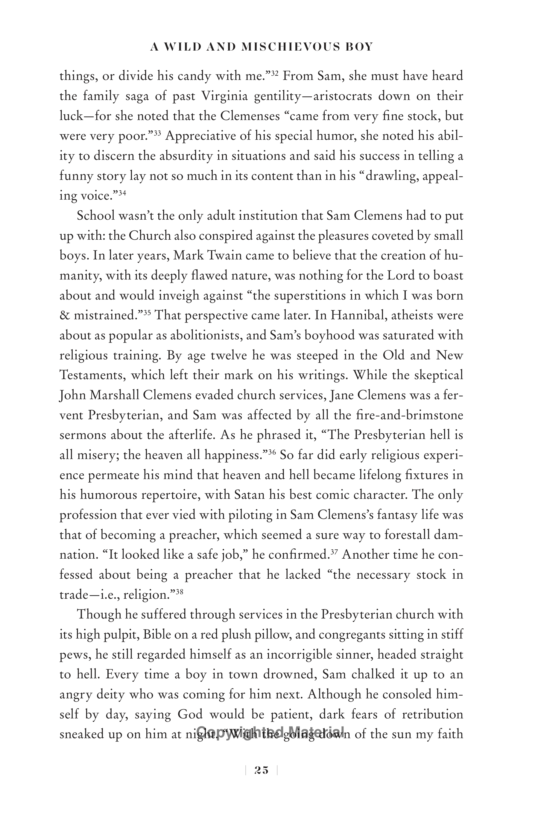 Professional Historians Mark Twain Biography by Ron Chernow — page 46