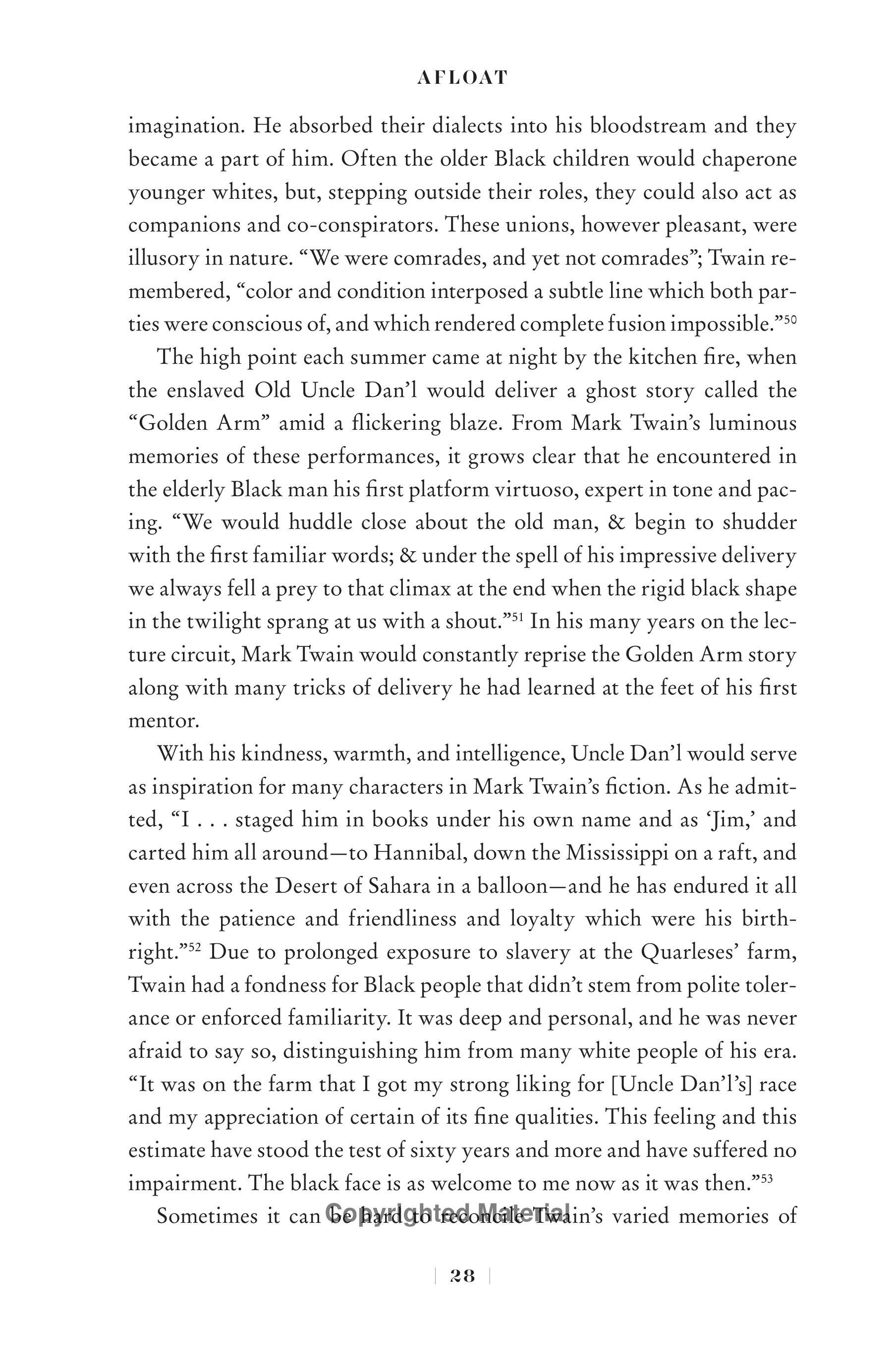 Professional Historians Mark Twain Biography by Ron Chernow — page 49