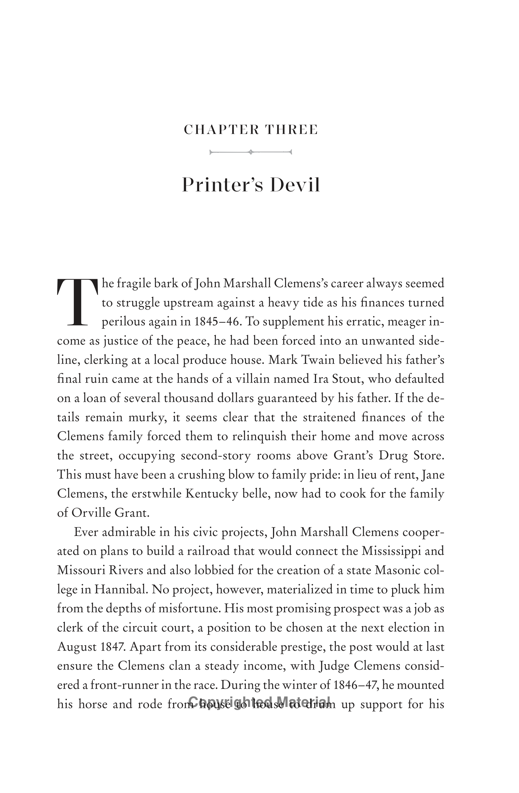 Professional Historians Mark Twain Biography by Ron Chernow — page 52