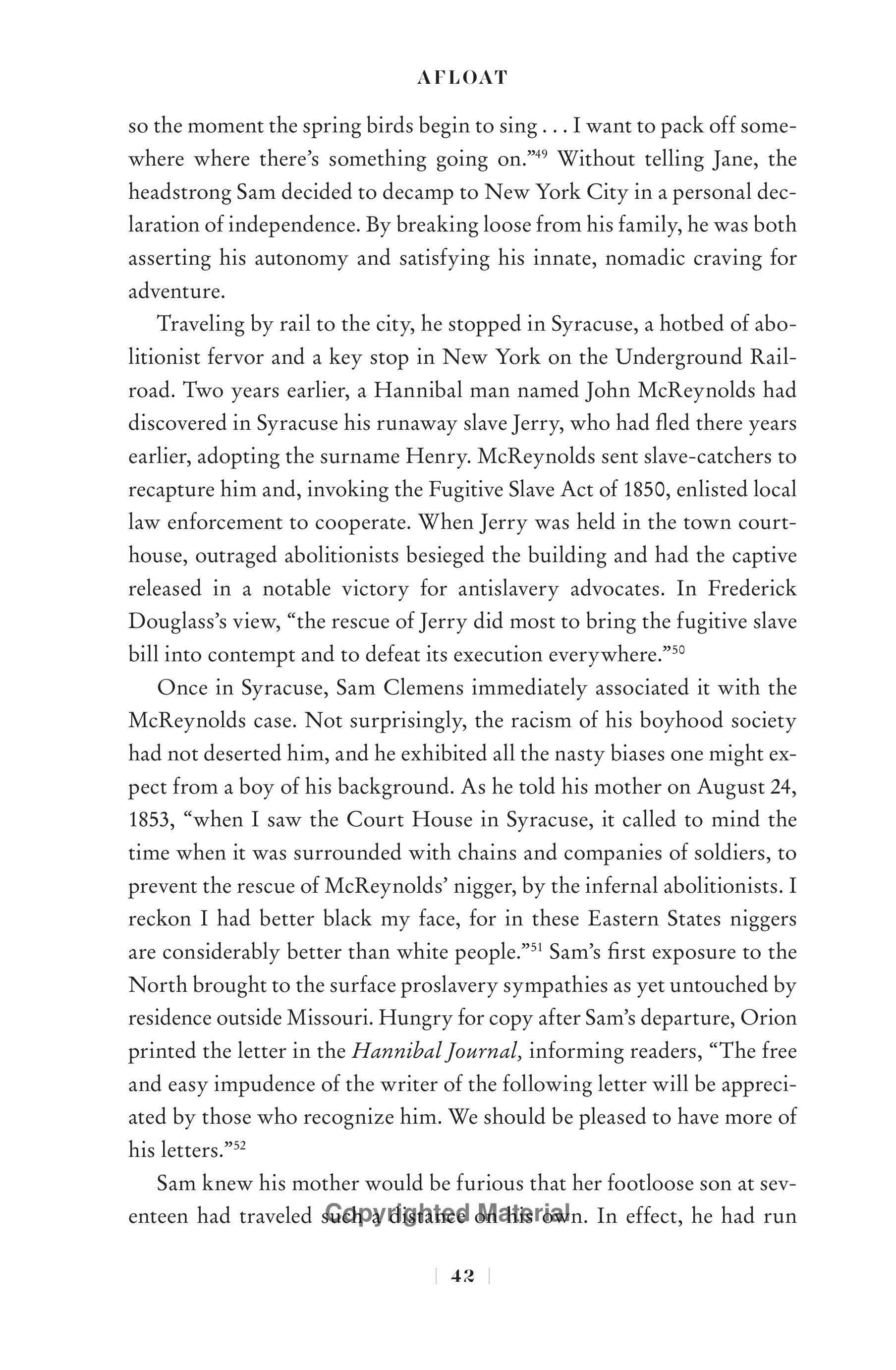 Professional Historians Mark Twain Biography by Ron Chernow — page 63