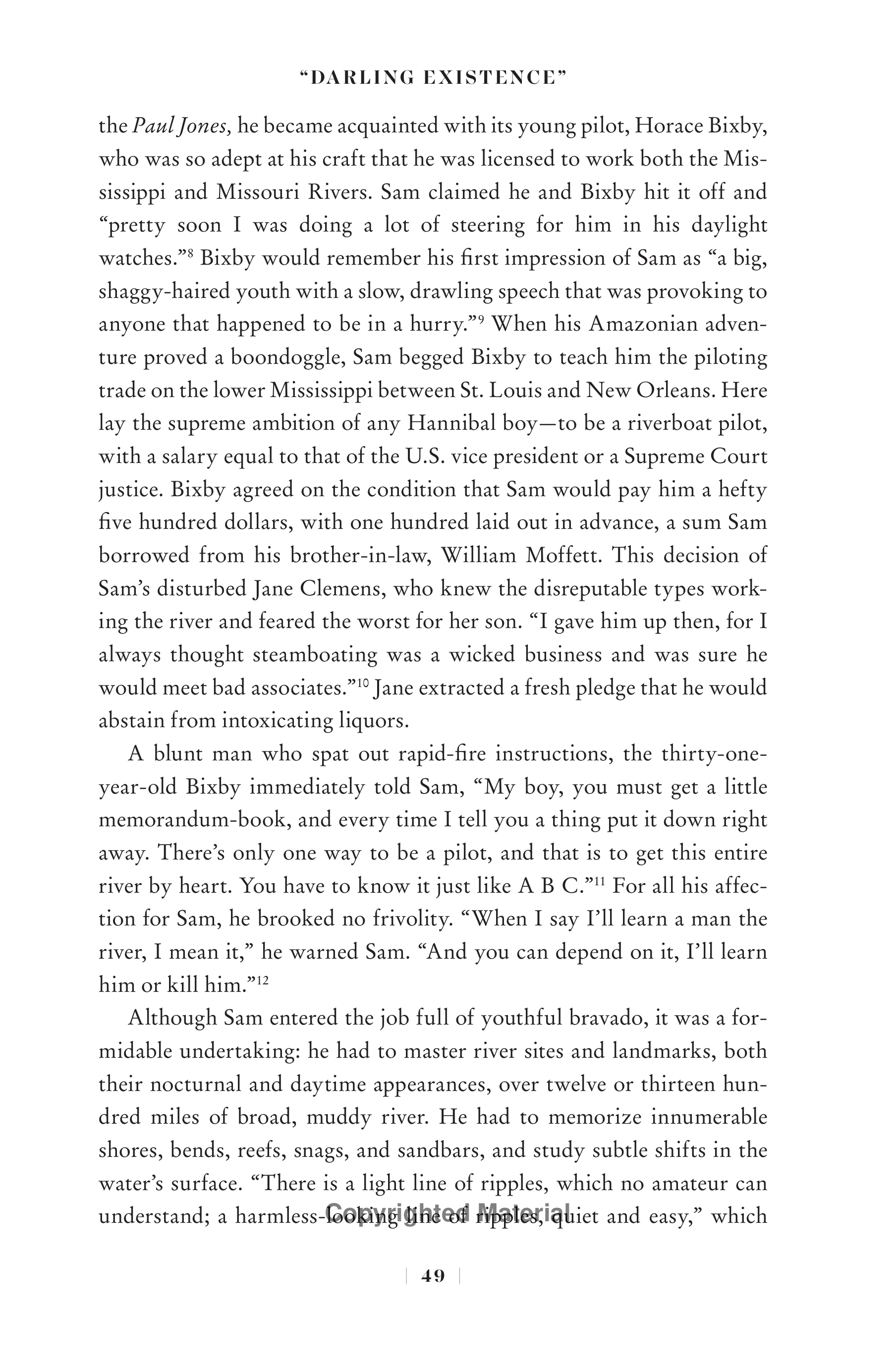 Professional Historians Mark Twain Biography by Ron Chernow — page 70