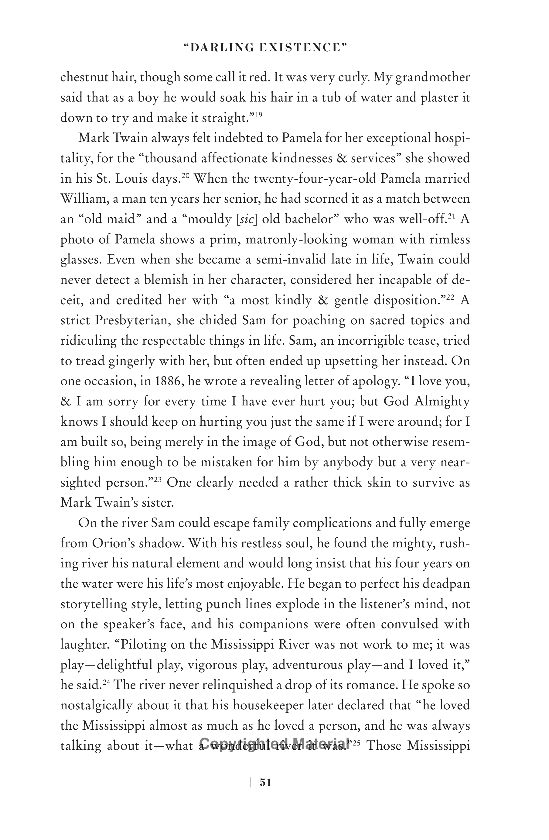 Professional Historians Mark Twain Biography by Ron Chernow — page 72