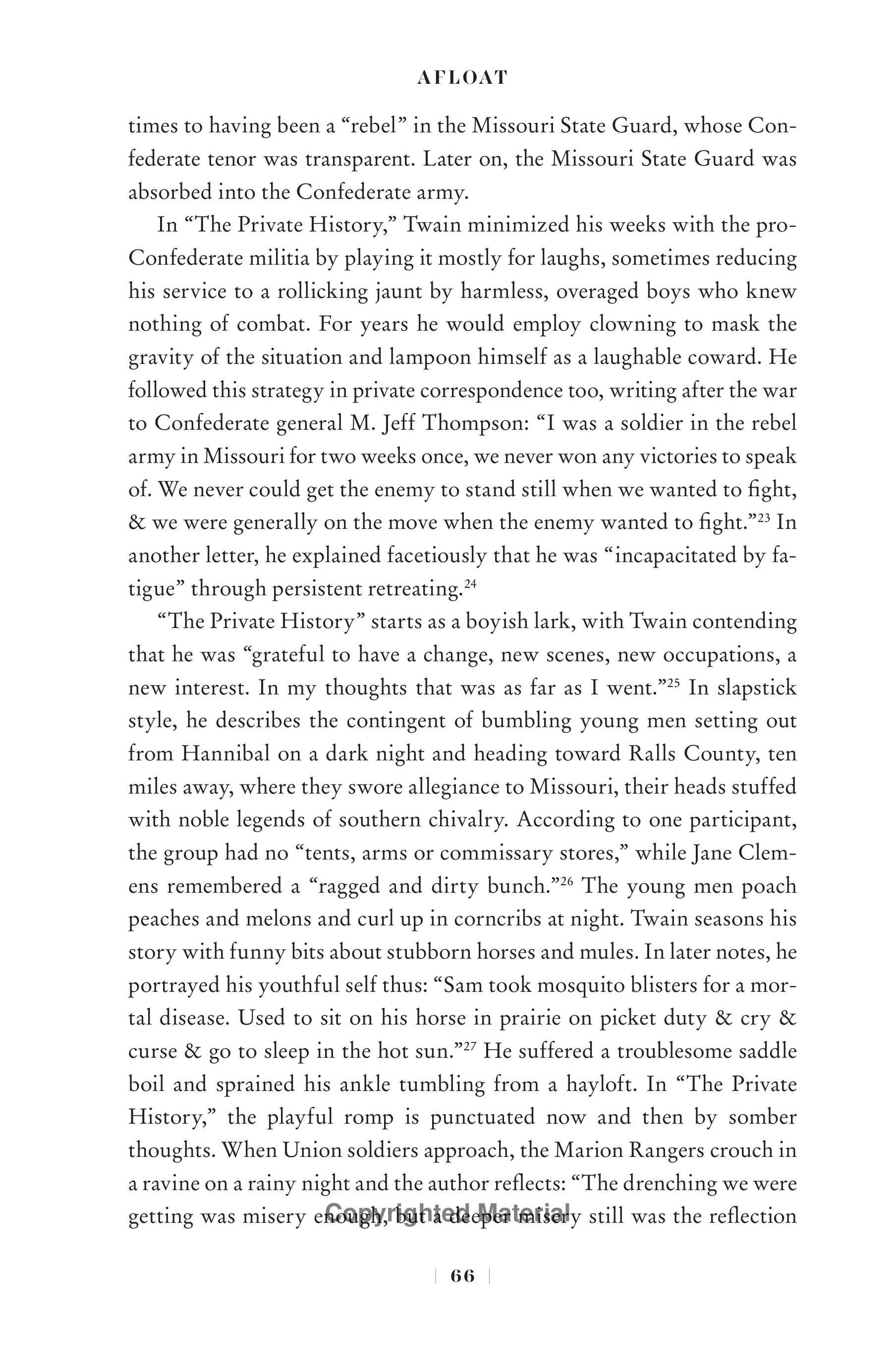 Professional Historians Mark Twain Biography by Ron Chernow — page 87