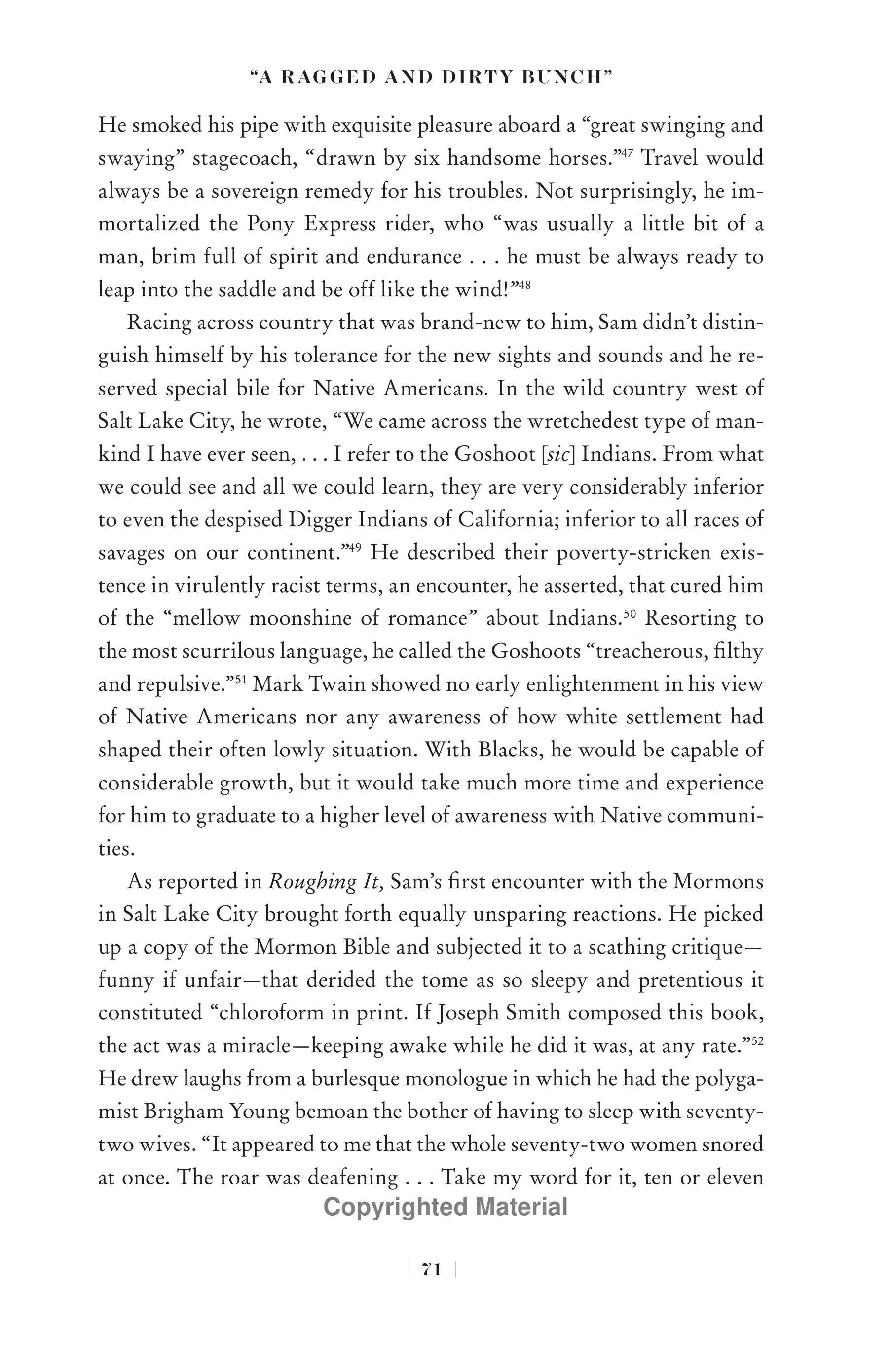 Professional Historians Mark Twain Biography by Ron Chernow — page 92