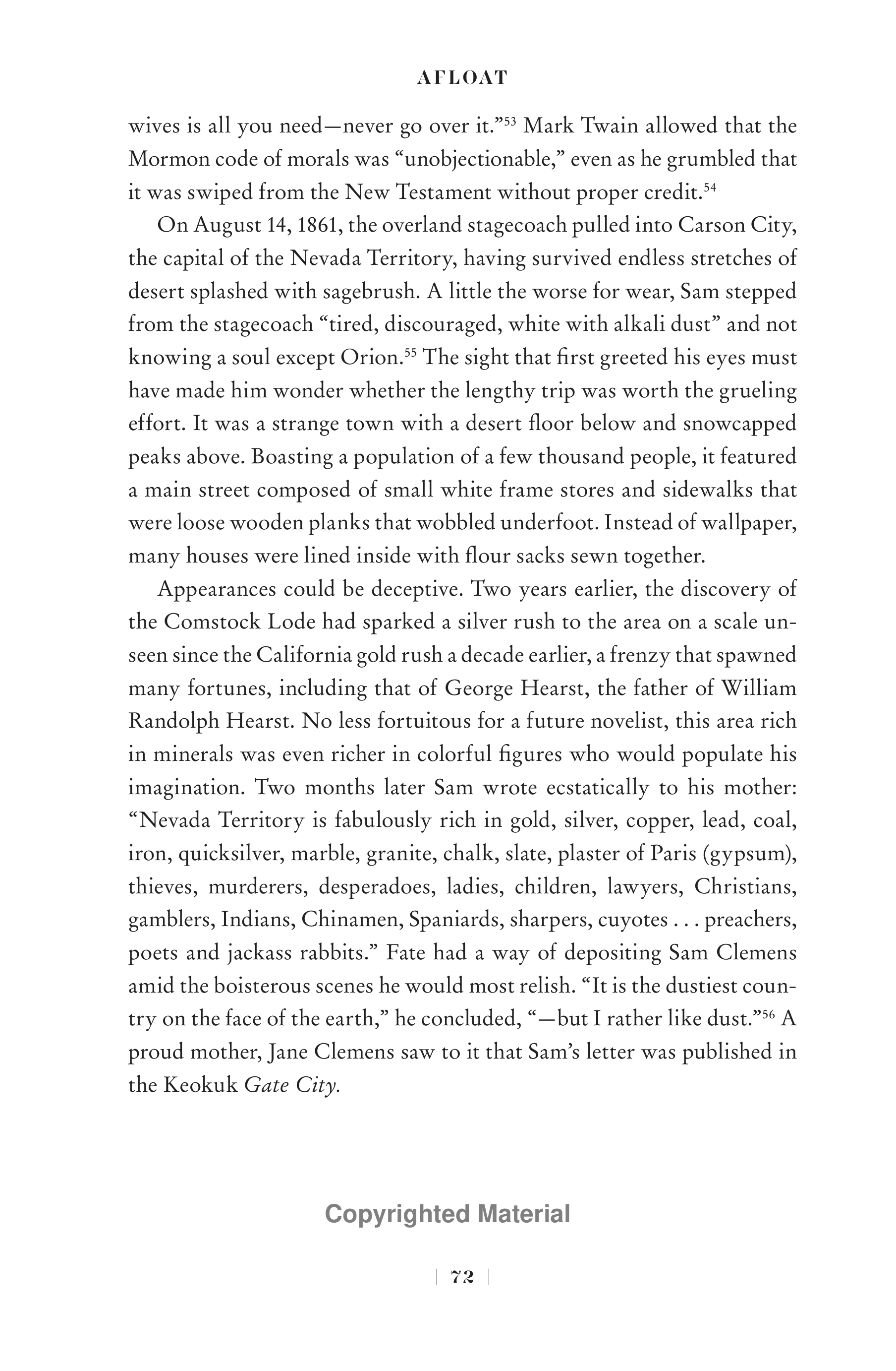Professional Historians Mark Twain Biography by Ron Chernow — page 93