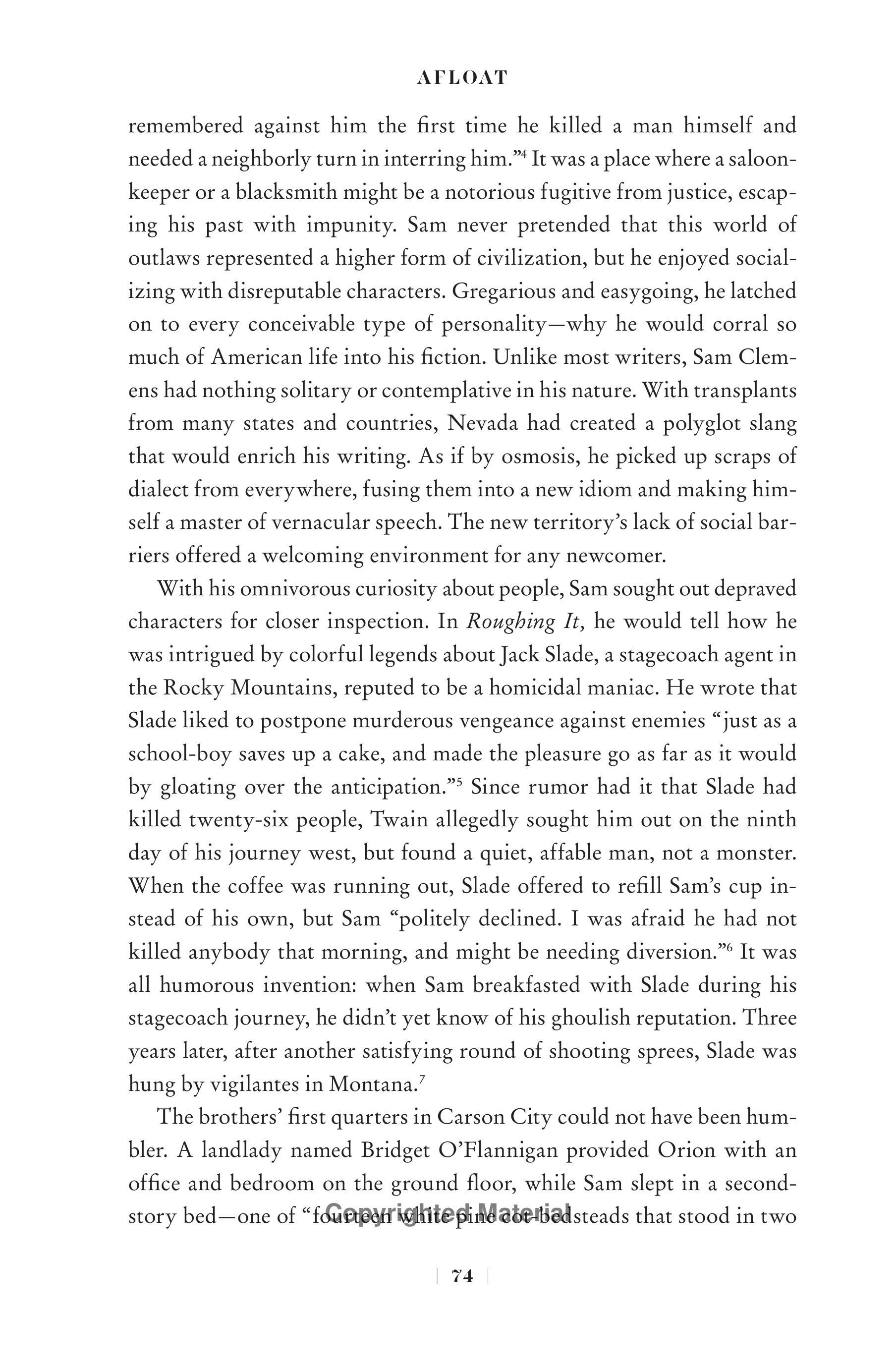 Professional Historians Mark Twain Biography by Ron Chernow — page 95