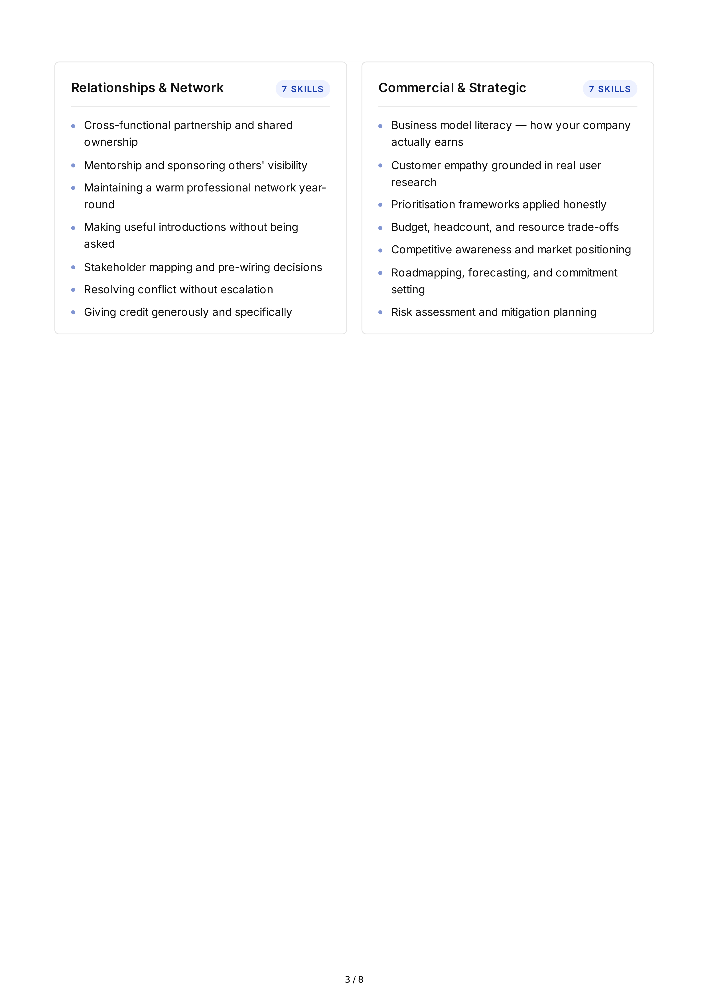 Professional Reputation Goals — page 3
