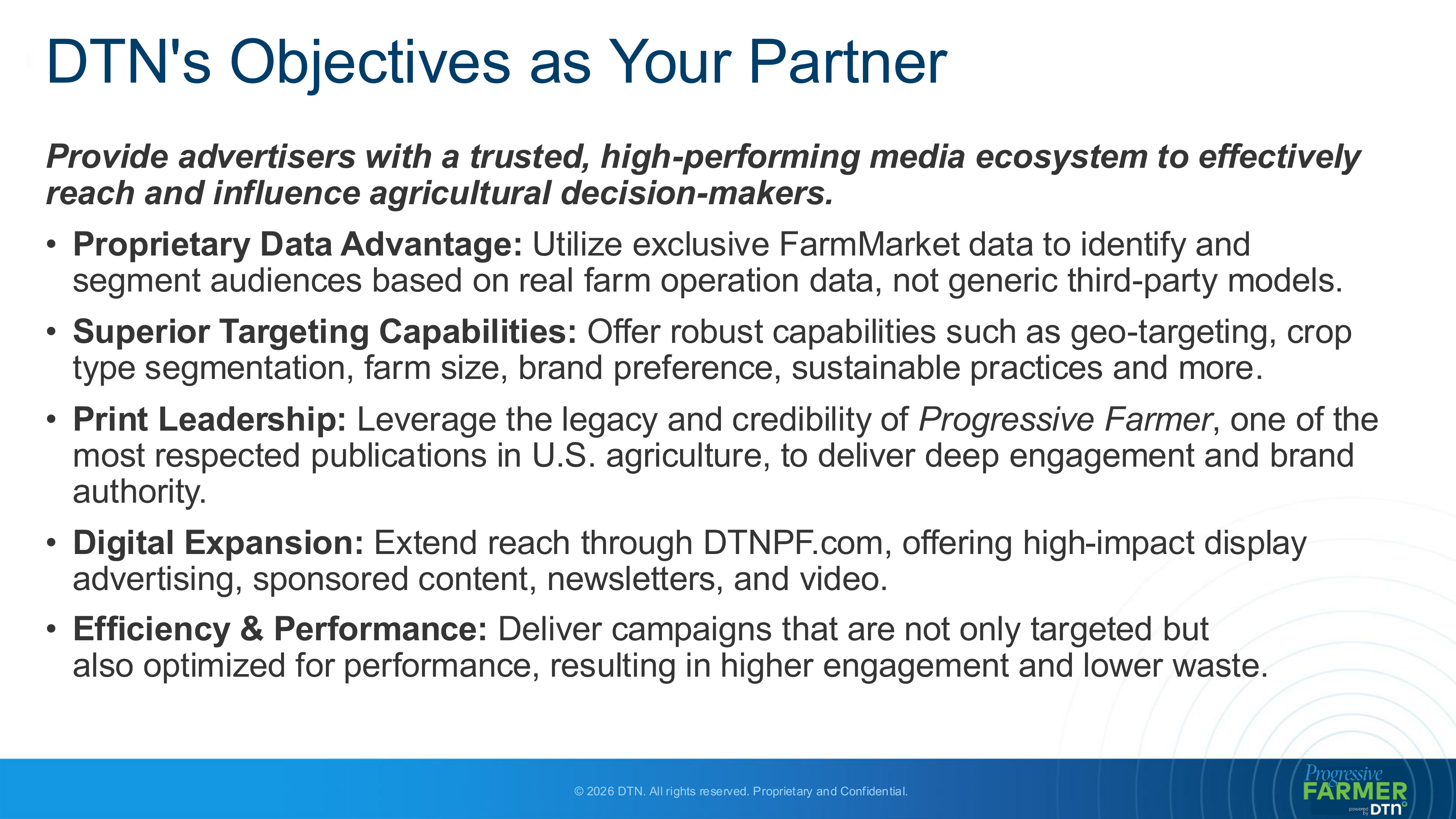 DTN Progressive Farmer Media Kit — page 2