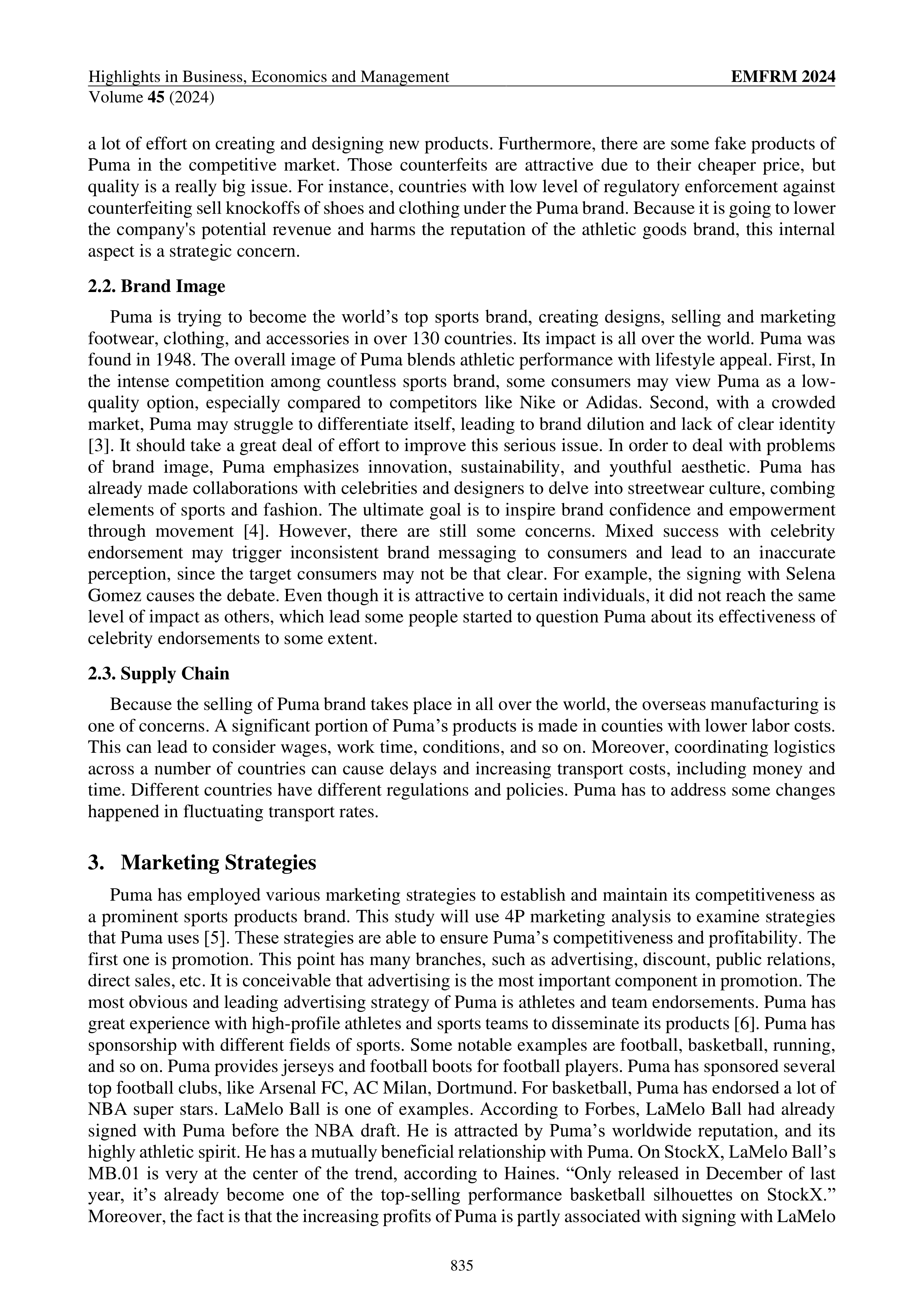 Puma Marketing Strategy — page 2