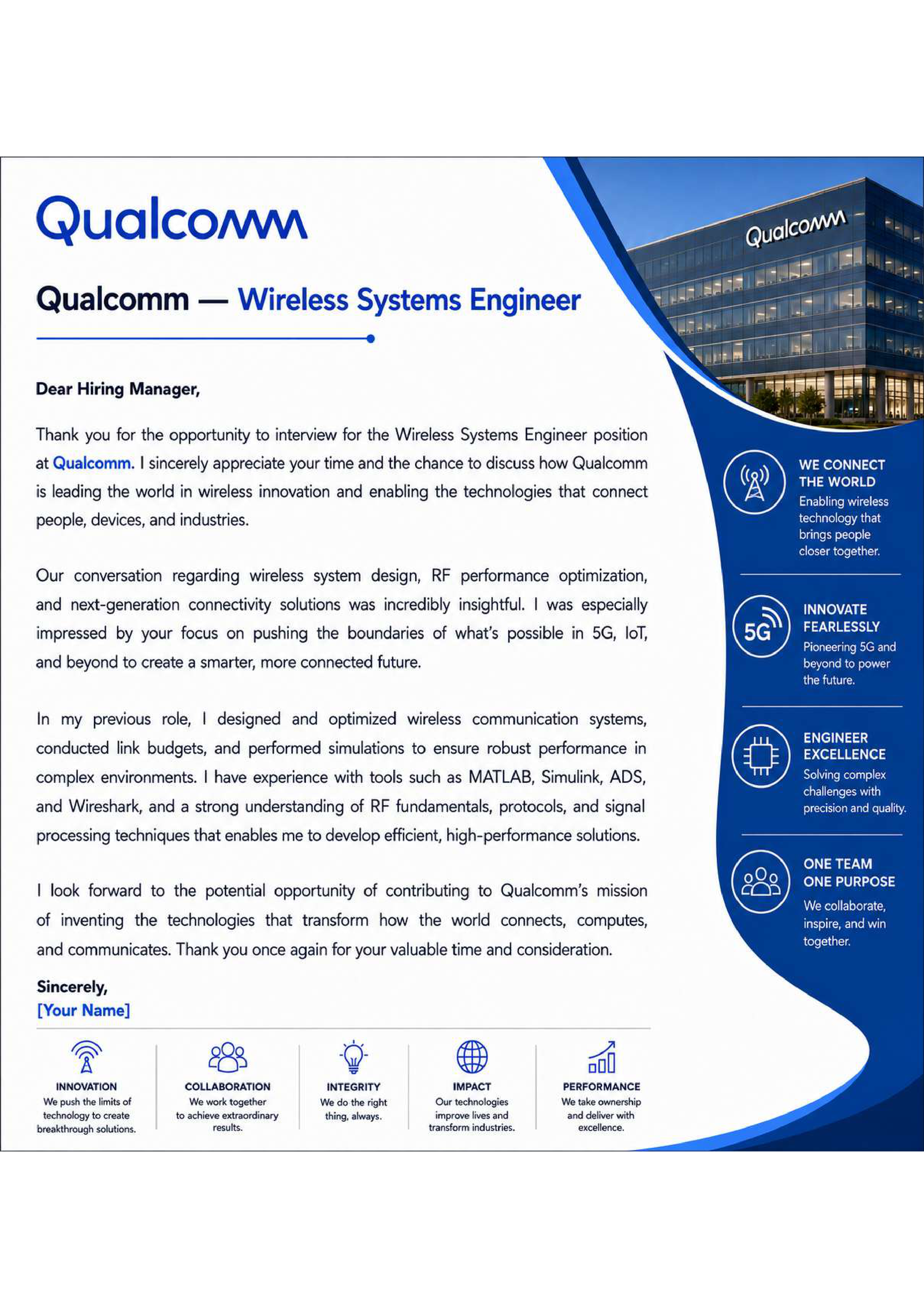 Qualcomm Wireless Systems Engineer — page 1