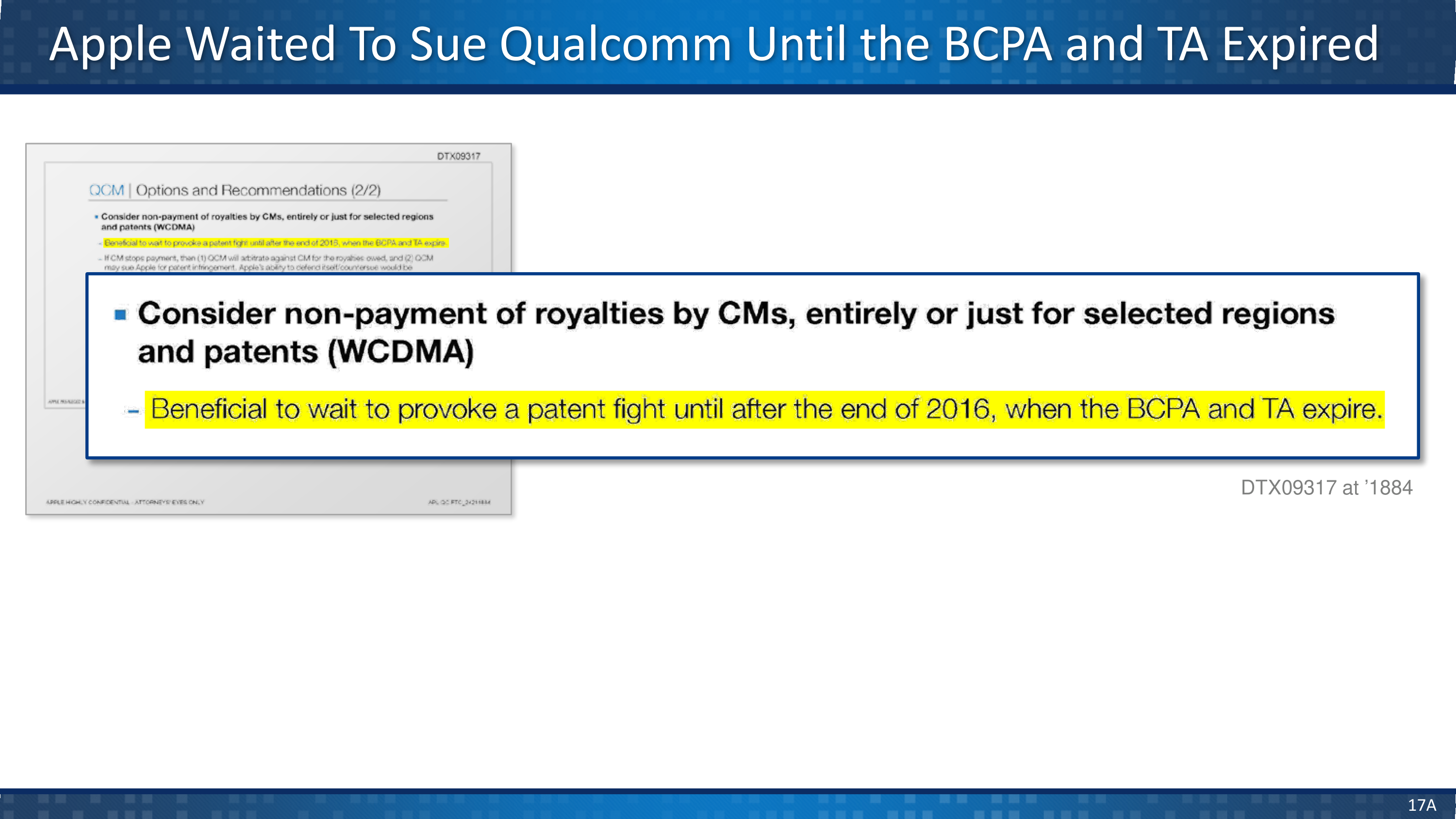 Qualcomm v. Apple Opening Statement — page 16
