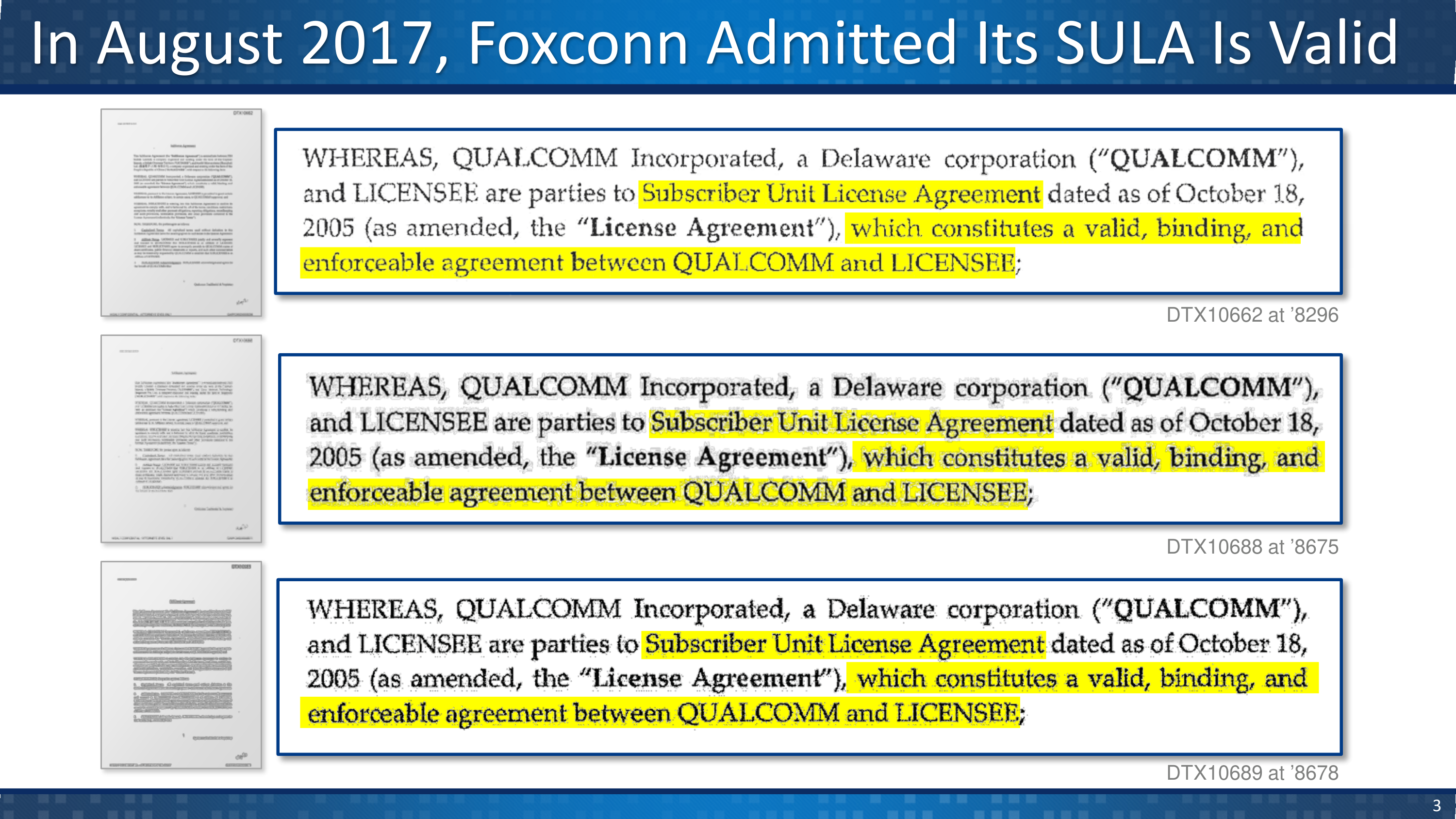 Qualcomm v. Apple Opening Statement — page 3