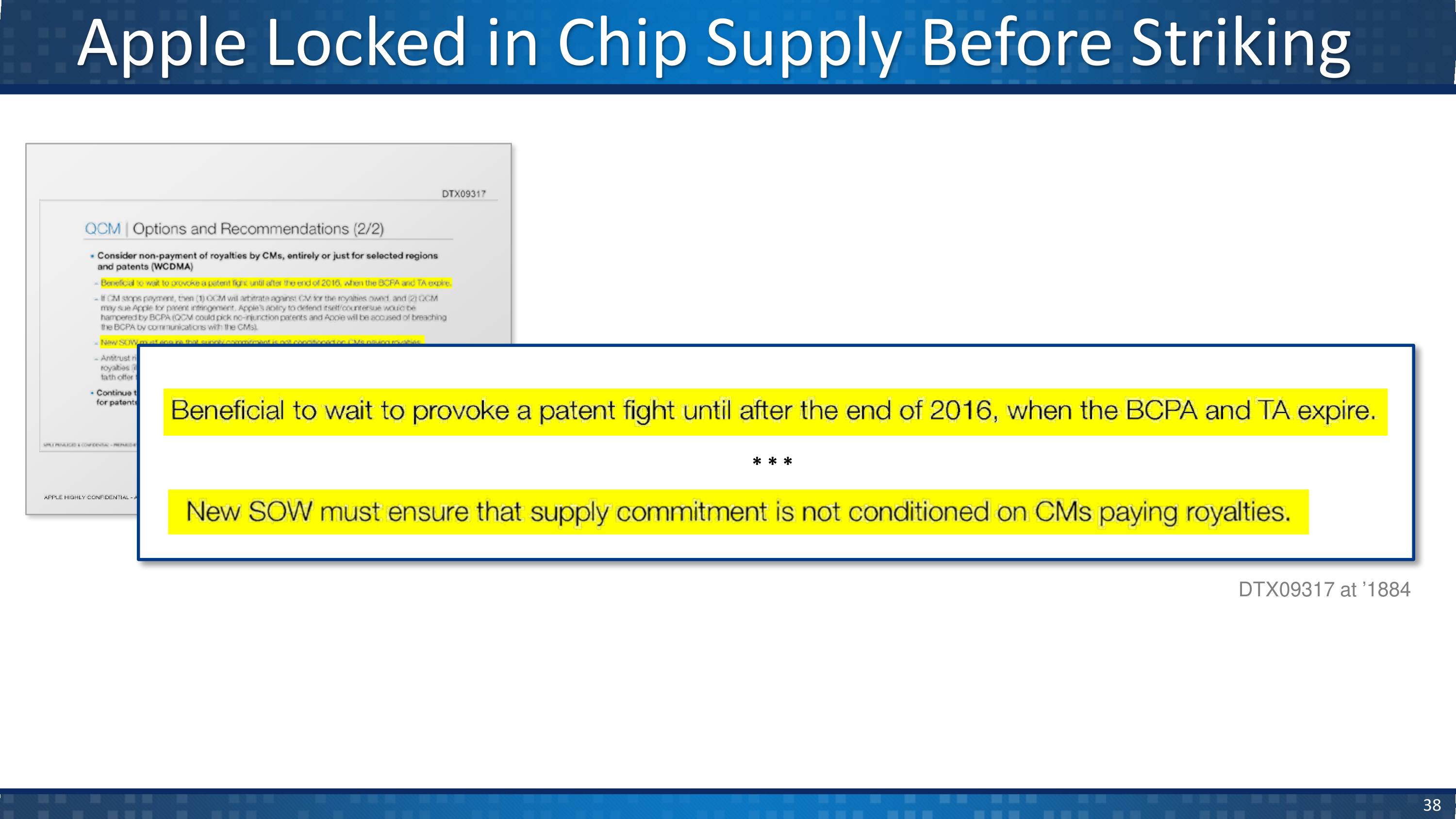 Qualcomm v. Apple Opening Statement — page 30