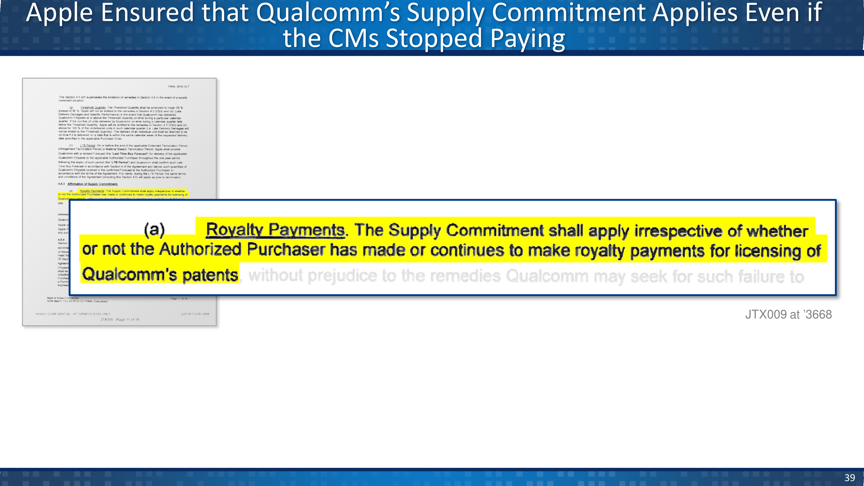Qualcomm v. Apple Opening Statement — page 31