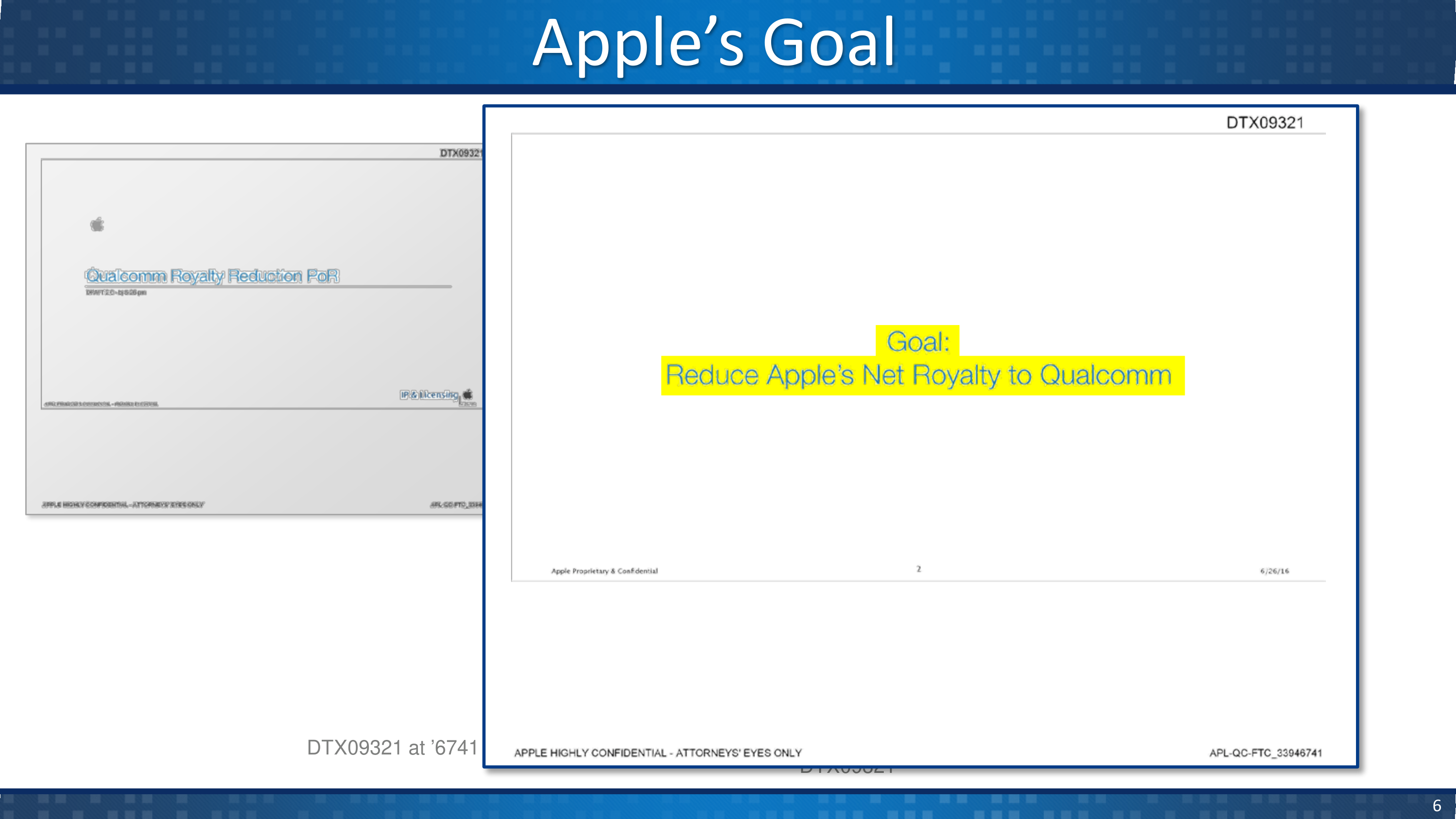 Qualcomm v. Apple Opening Statement — page 6