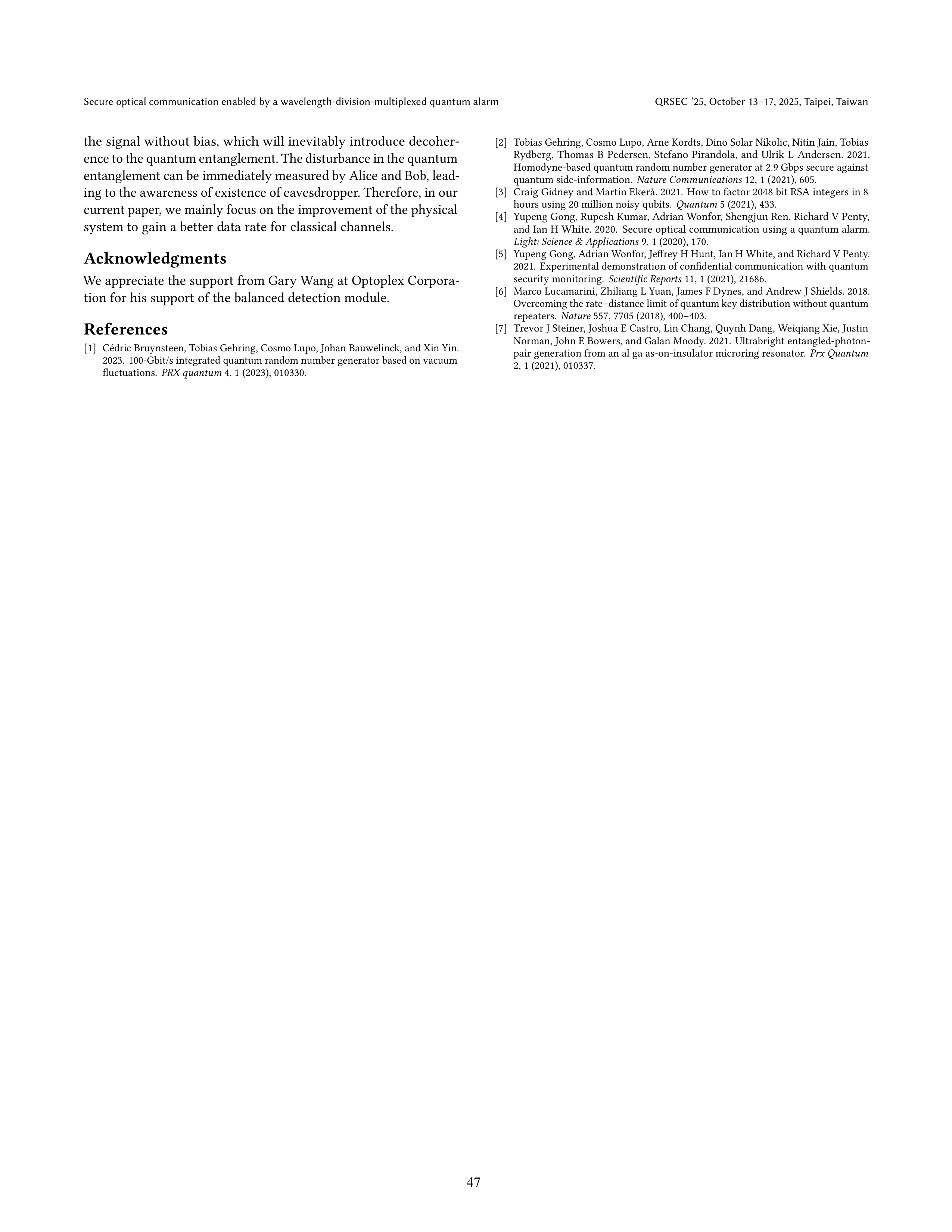 Quantum Alarm Research Paper by Cisco — page 5