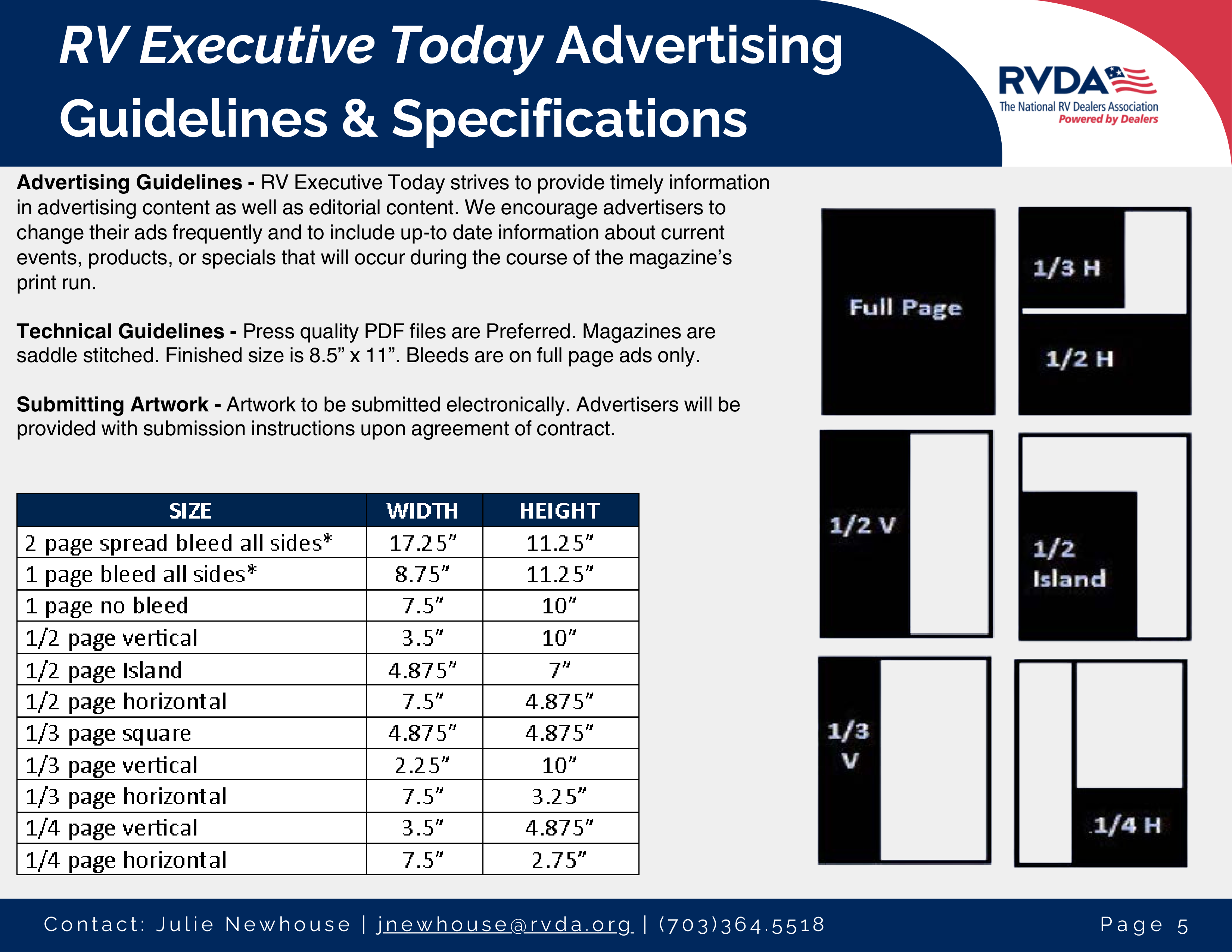 RVDA Media Kit — page 5