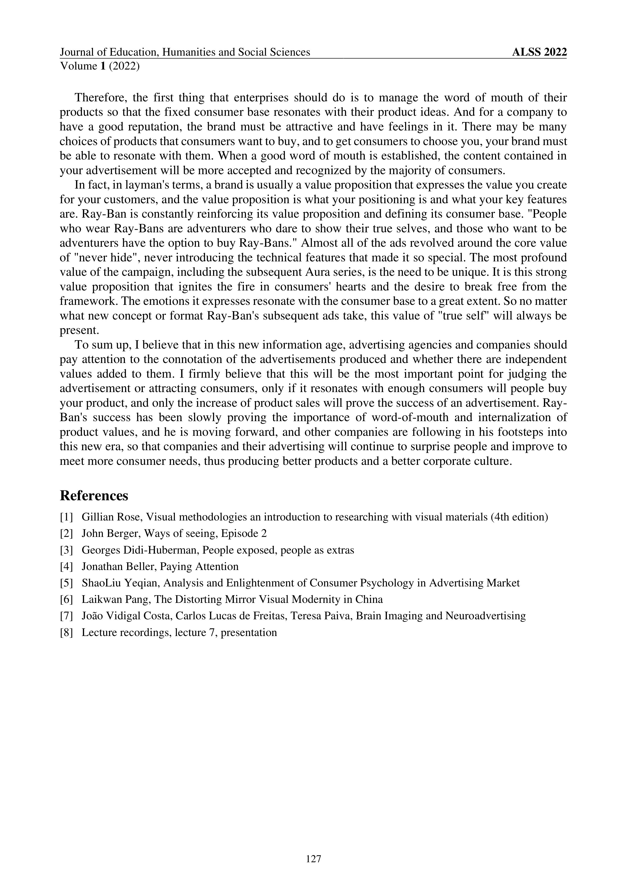 Ray Ban Case Study — page 10