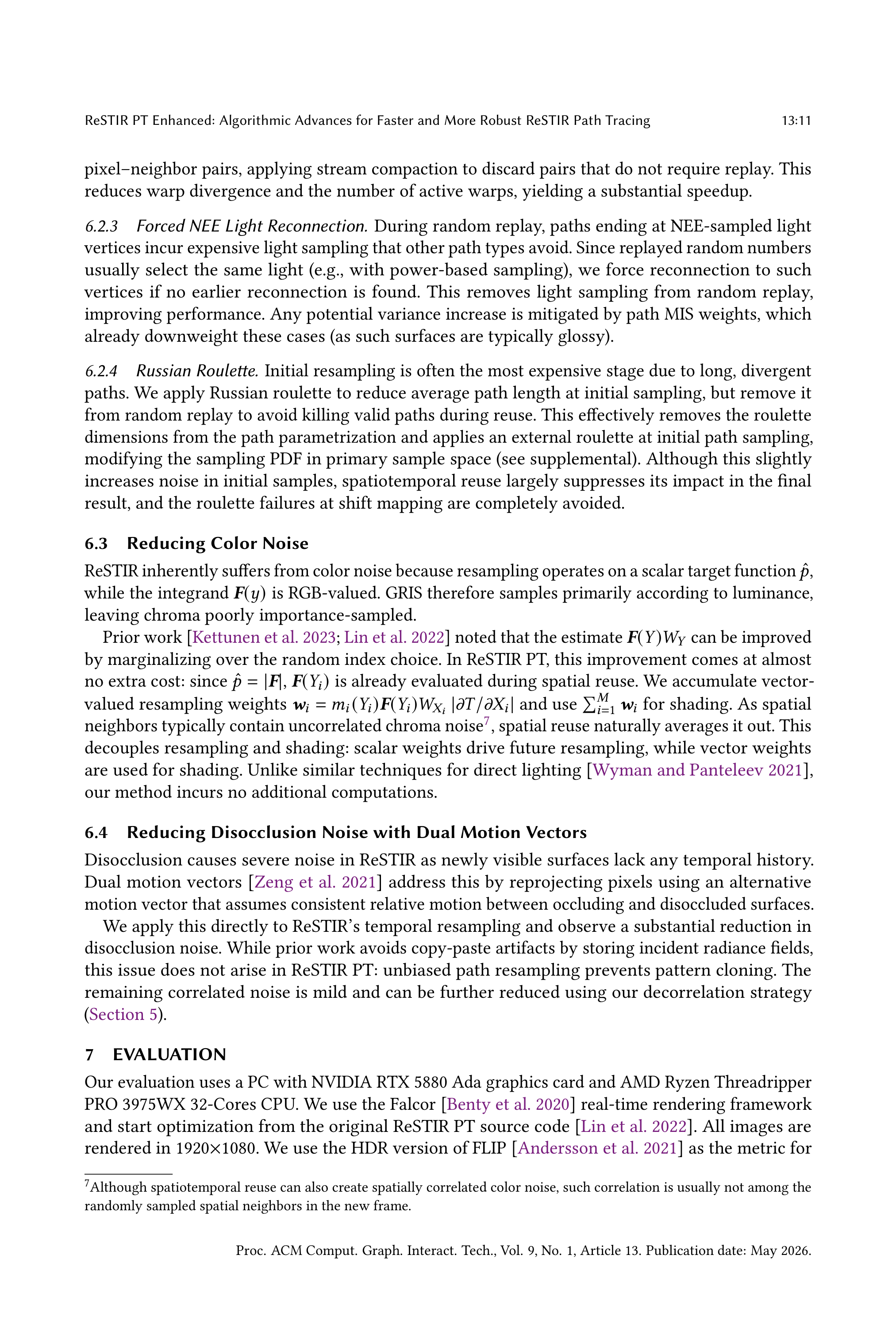 ReSTIR PT Enhanced Research Paper by NVIDIA — page 11