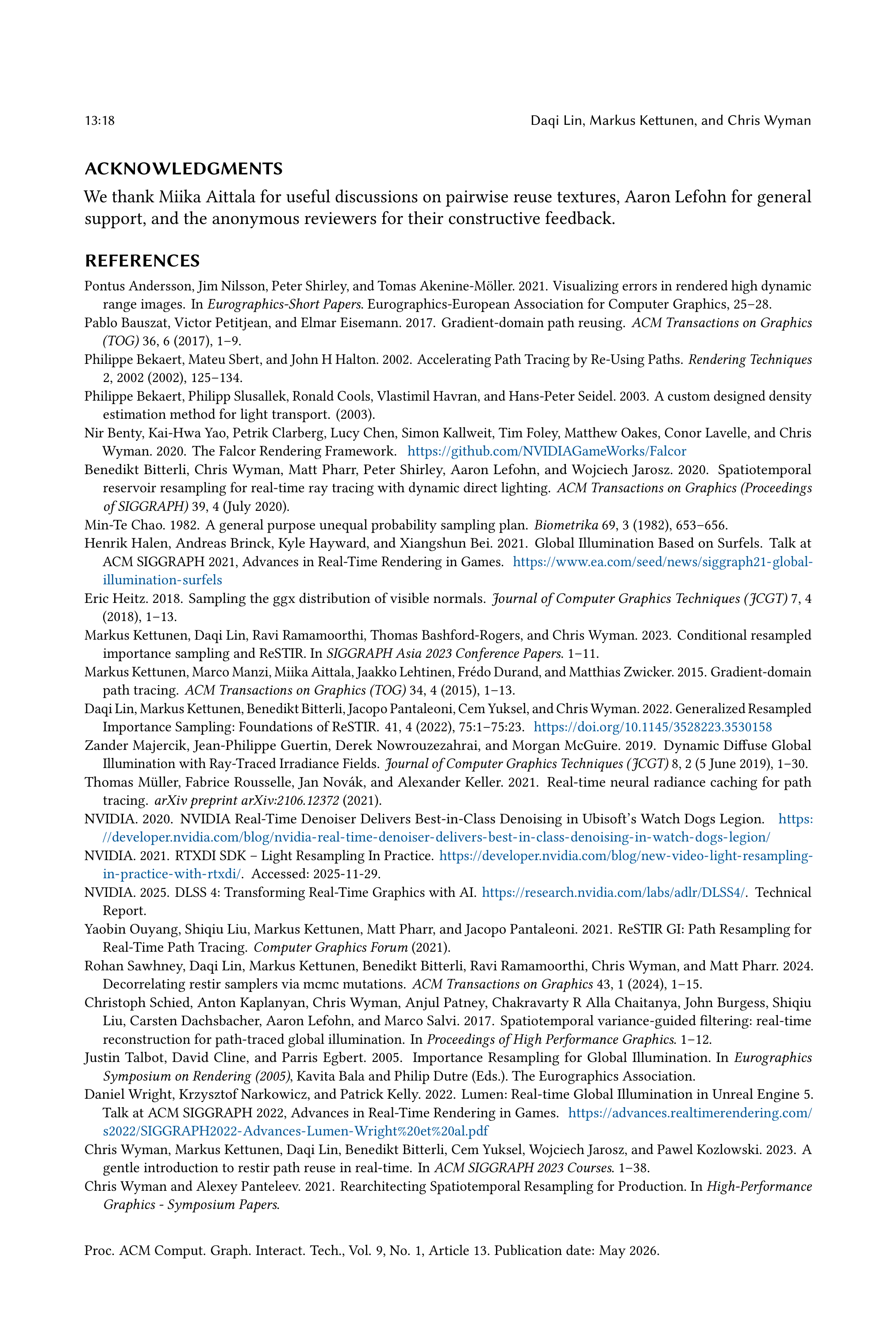ReSTIR PT Enhanced Research Paper by NVIDIA — page 18