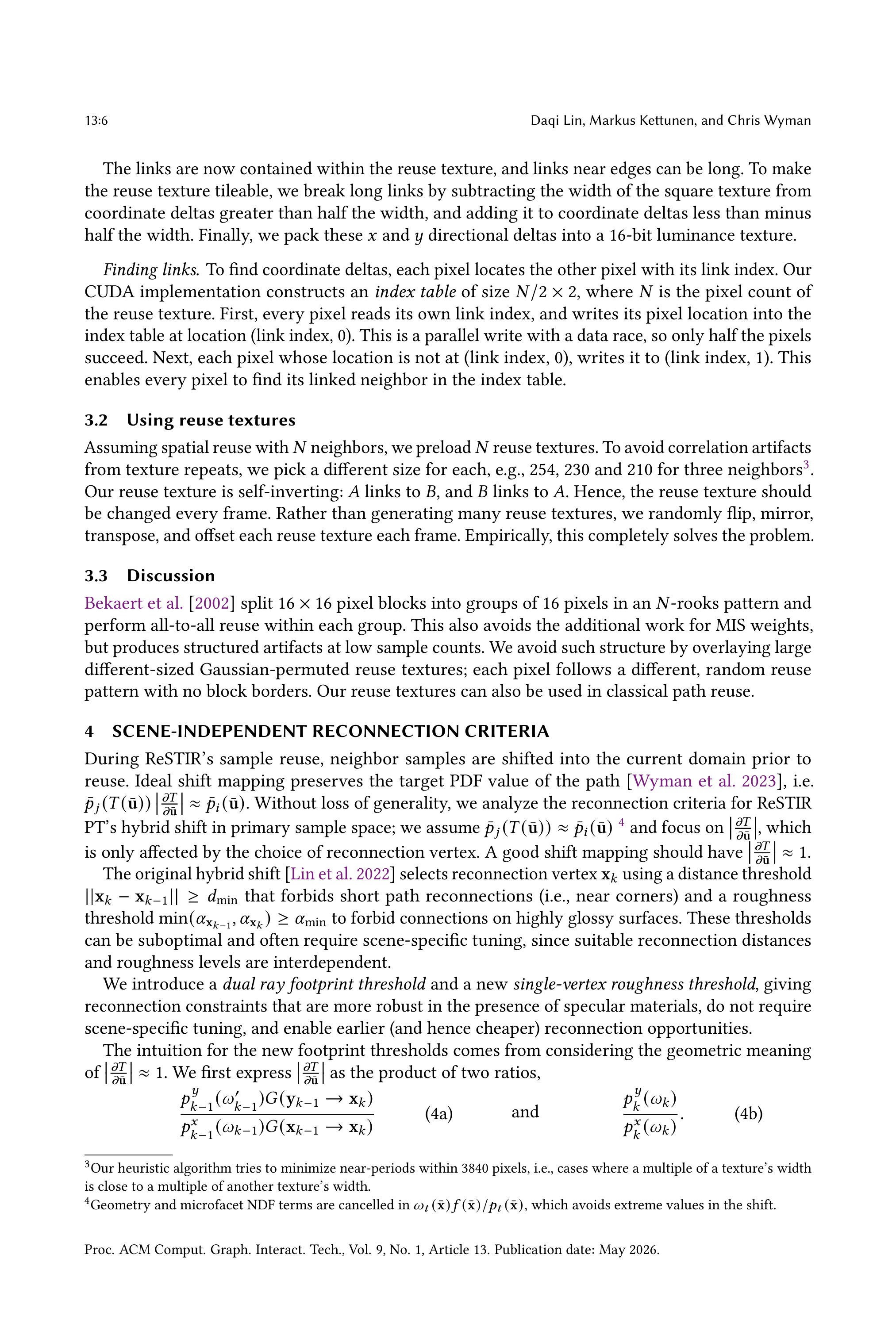 ReSTIR PT Enhanced Research Paper by NVIDIA — page 6