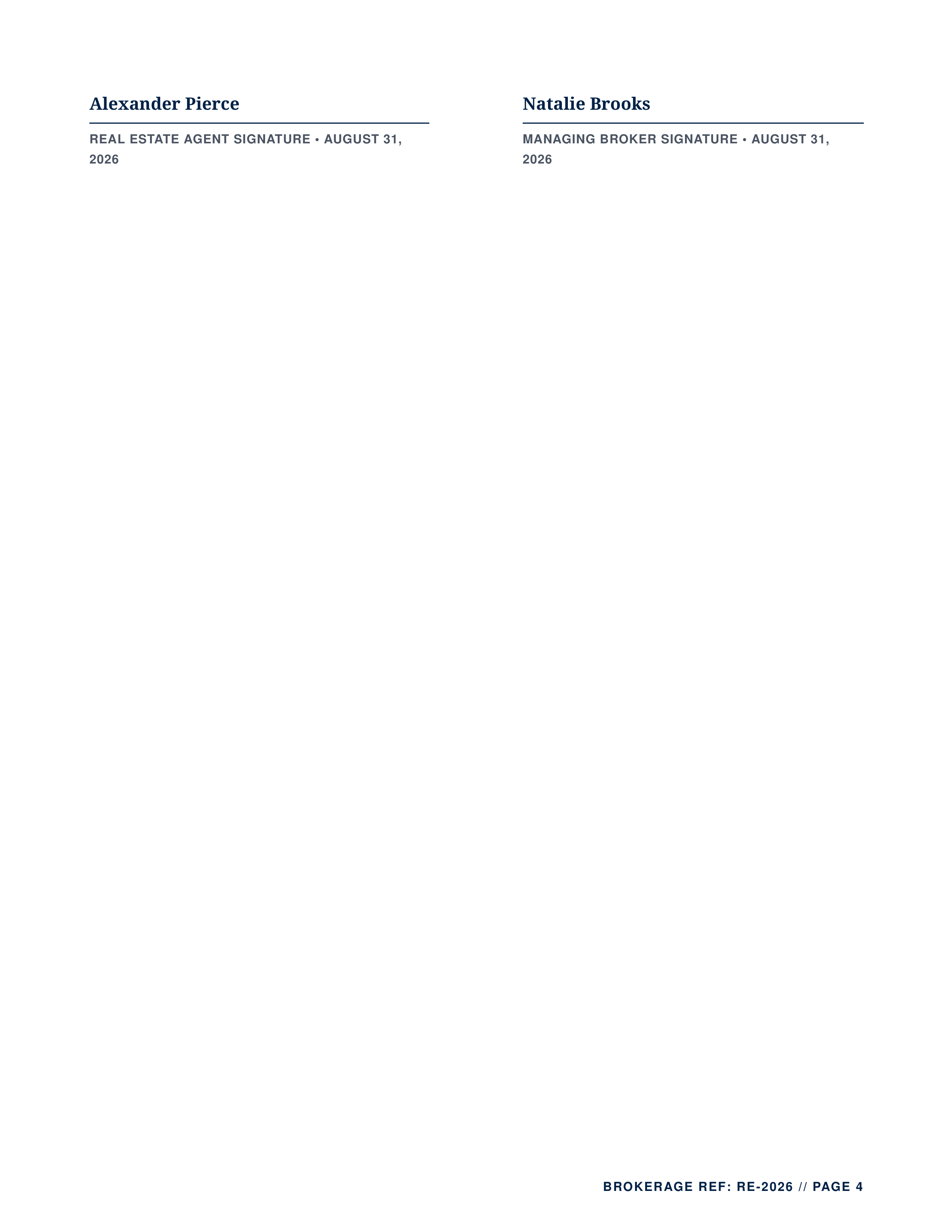 Real Estate Agent Performance Review — page 4