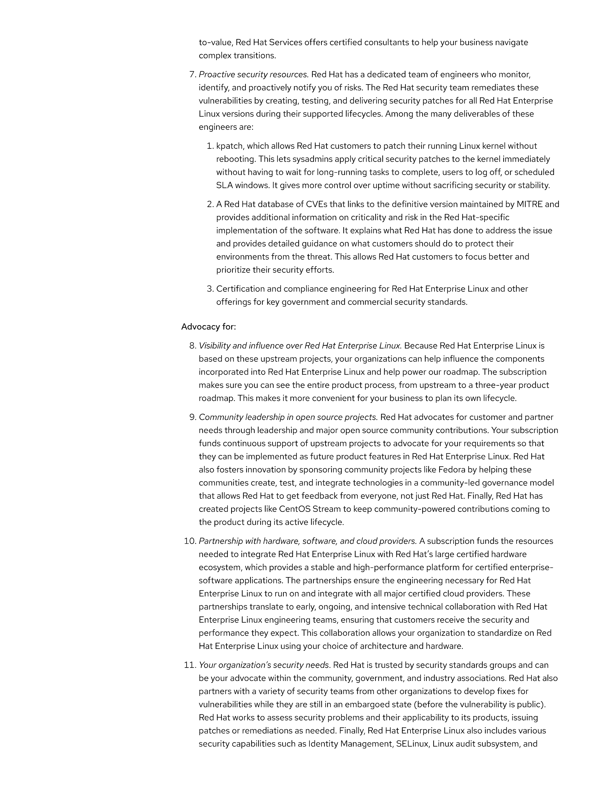 Red Hat Enterprise Linux Subscription Guide — page 3