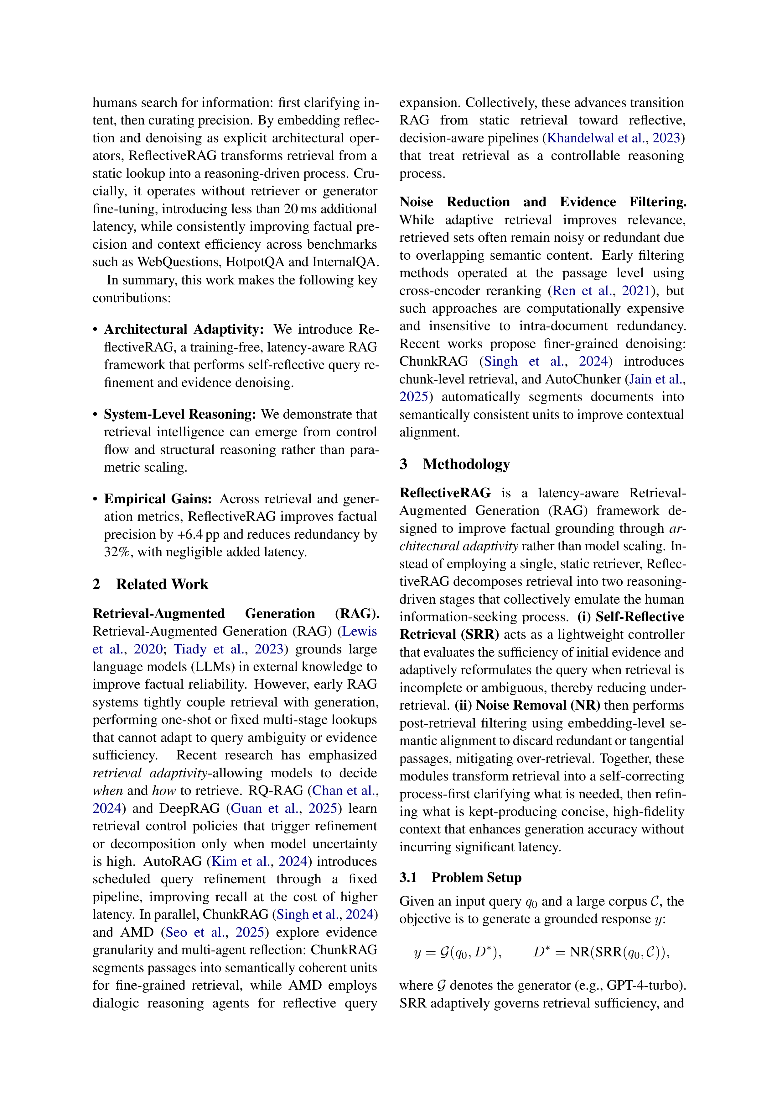 ReflectiveRAG Research Paper by Amazon — page 2