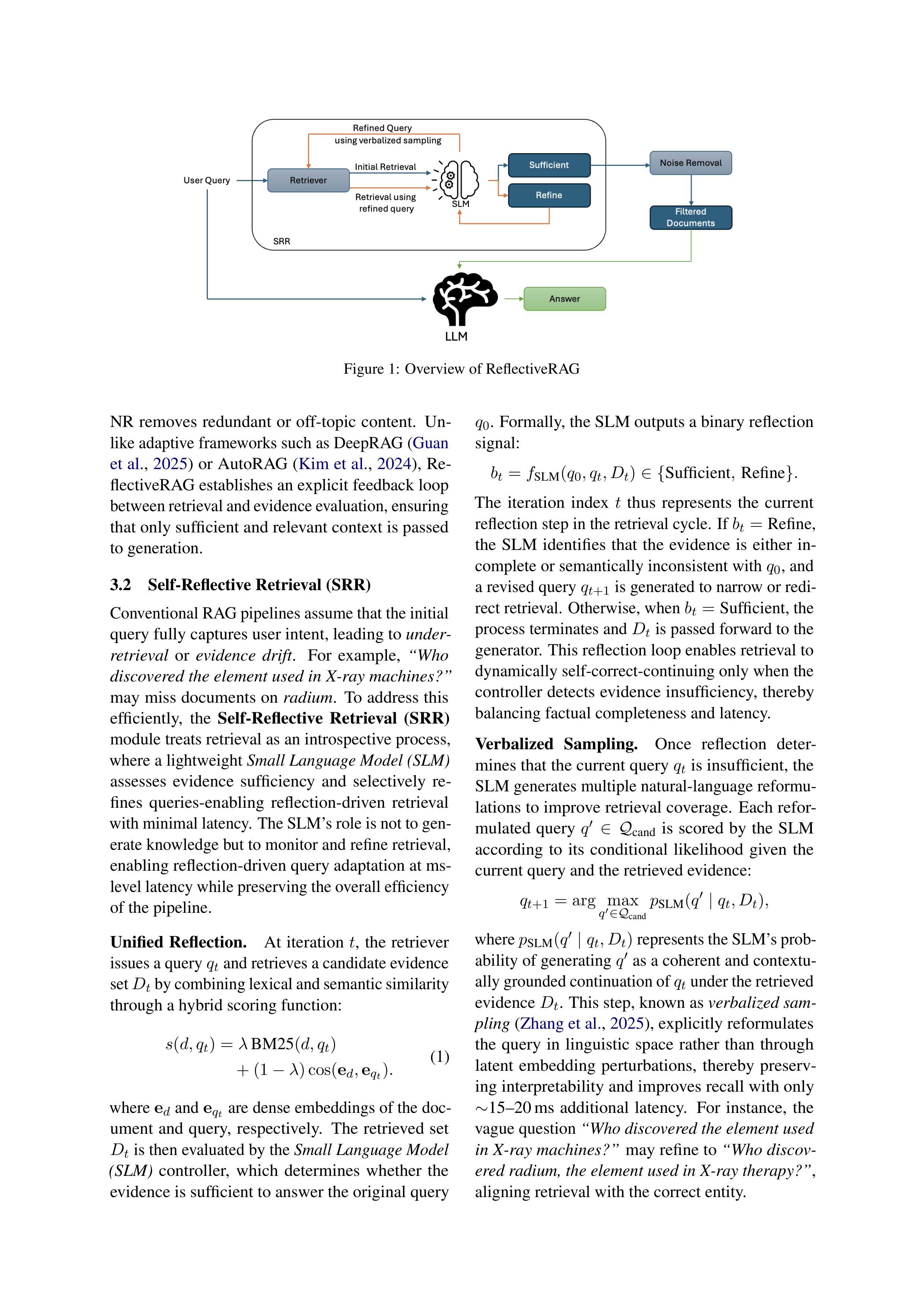 ReflectiveRAG Research Paper by Amazon — page 3