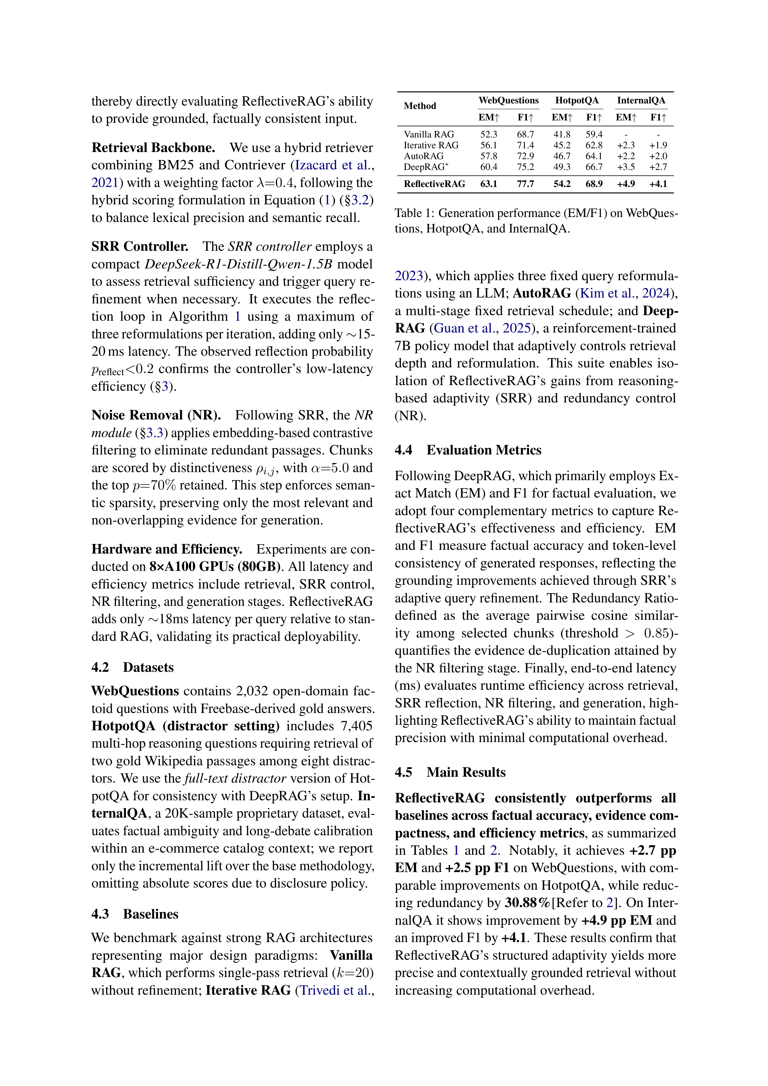 ReflectiveRAG Research Paper by Amazon — page 5