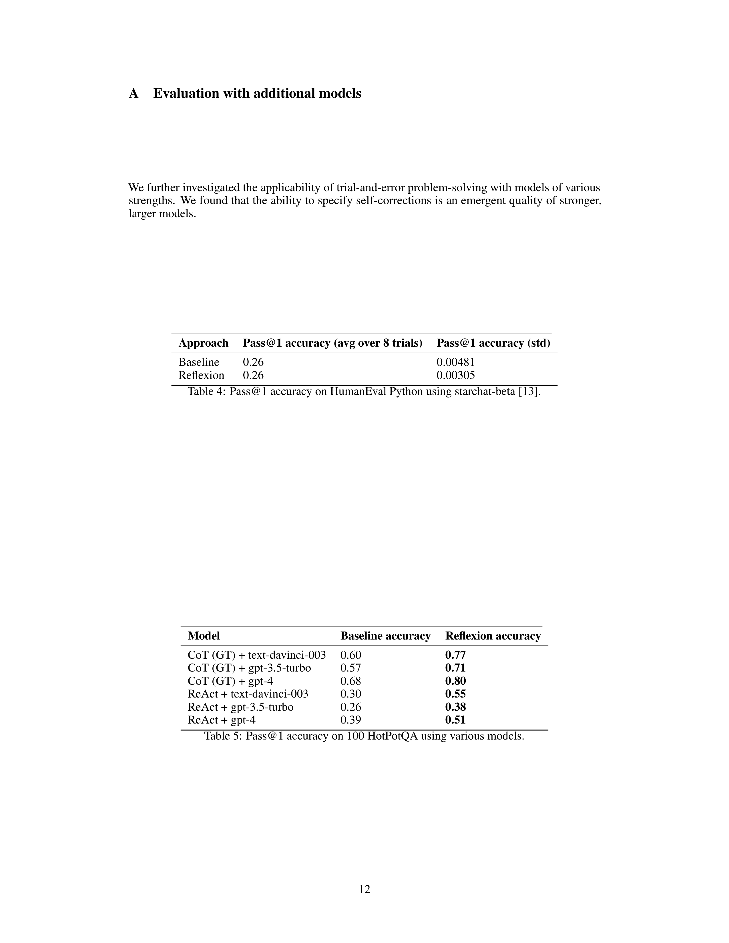 Reflexion AI Agent for Self Improving Reasoning — page 12